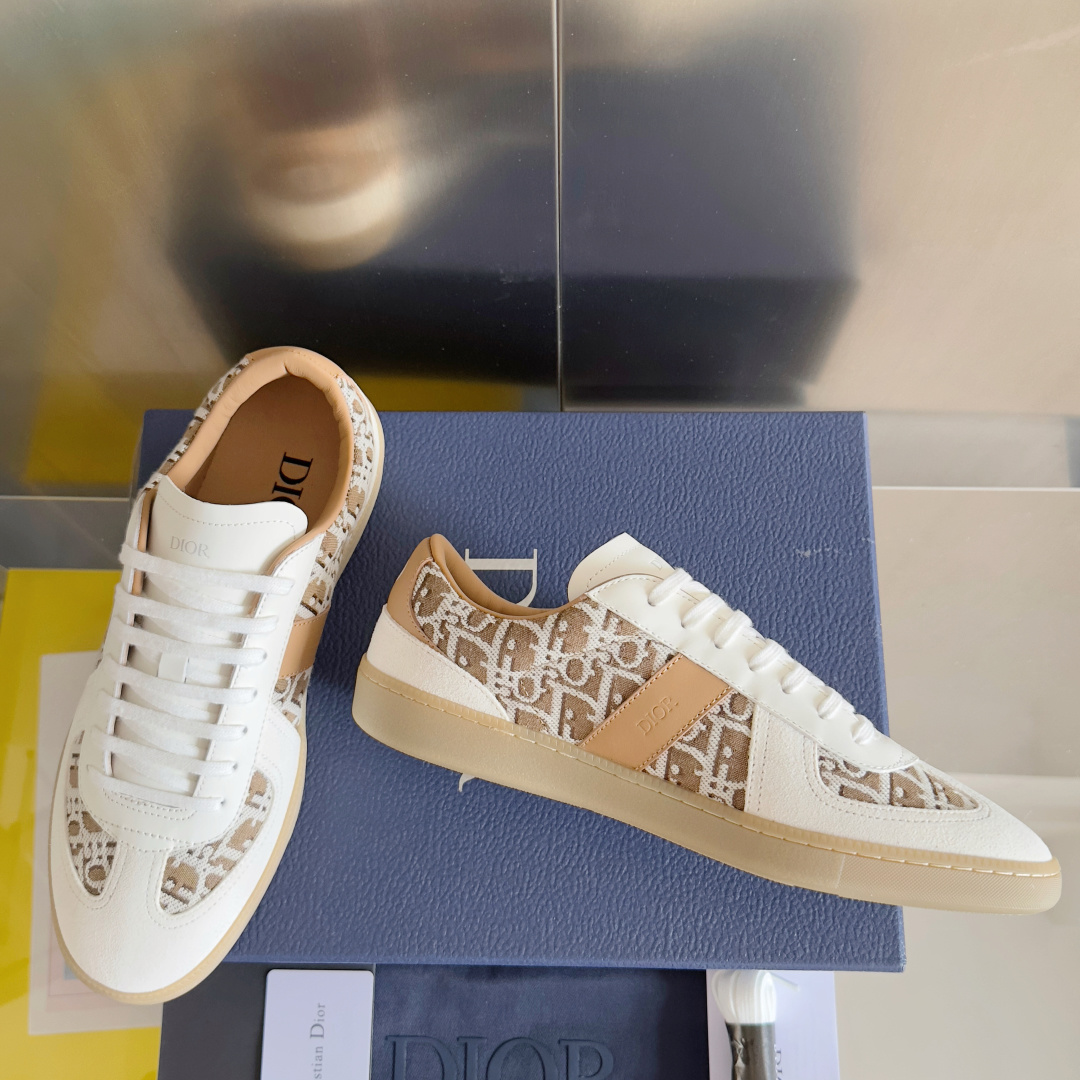 Dior Male Sneakers Black M-s