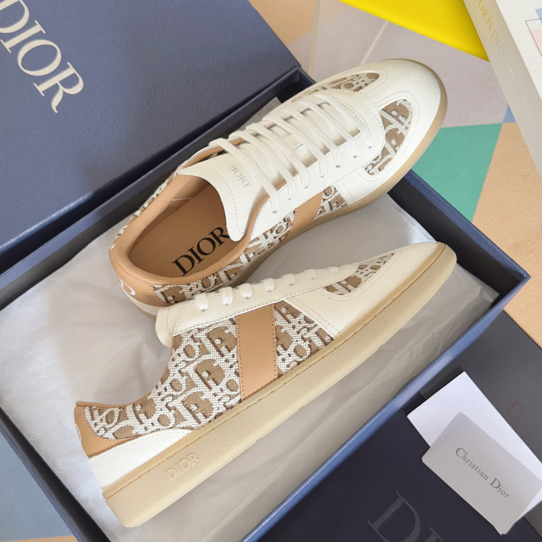 Dior Male Sneakers Black M-s