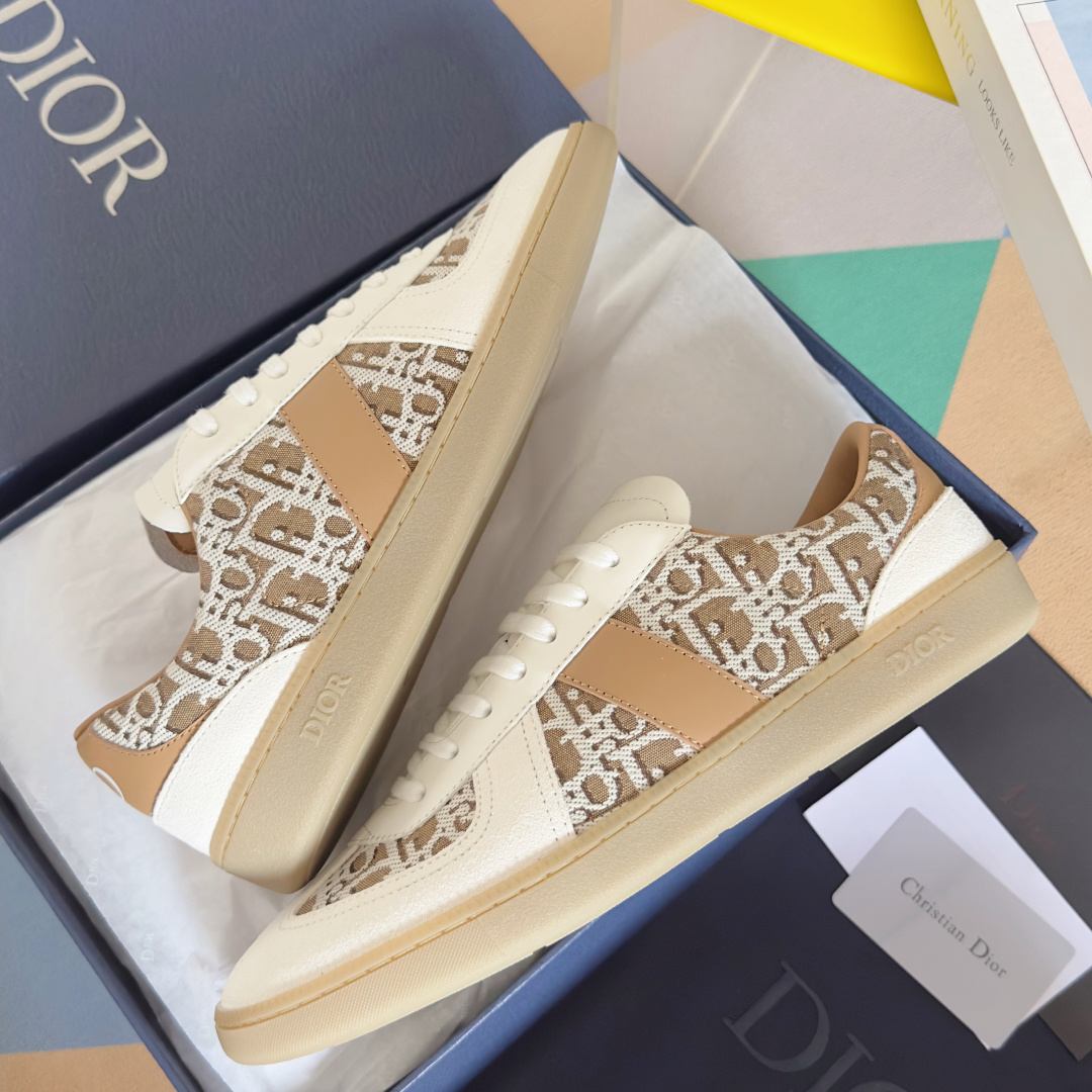 Dior Male Sneakers Black M-s