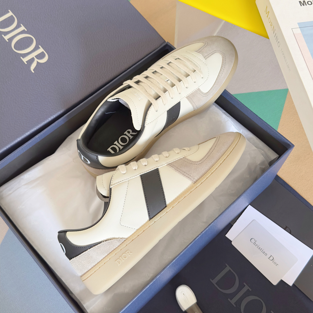 Dior Male Sneakers Black M-s