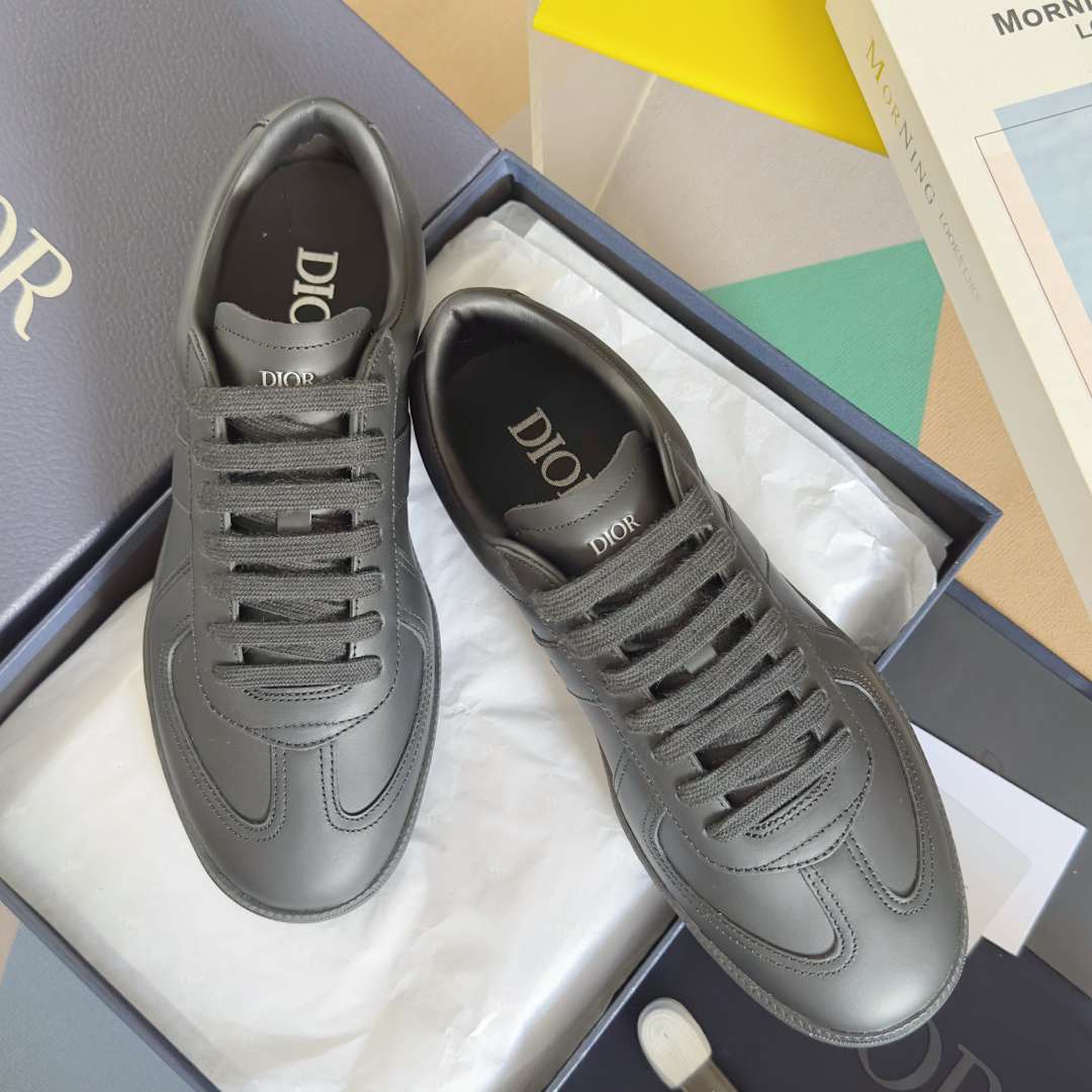 Dior Male Sneakers Black M-s