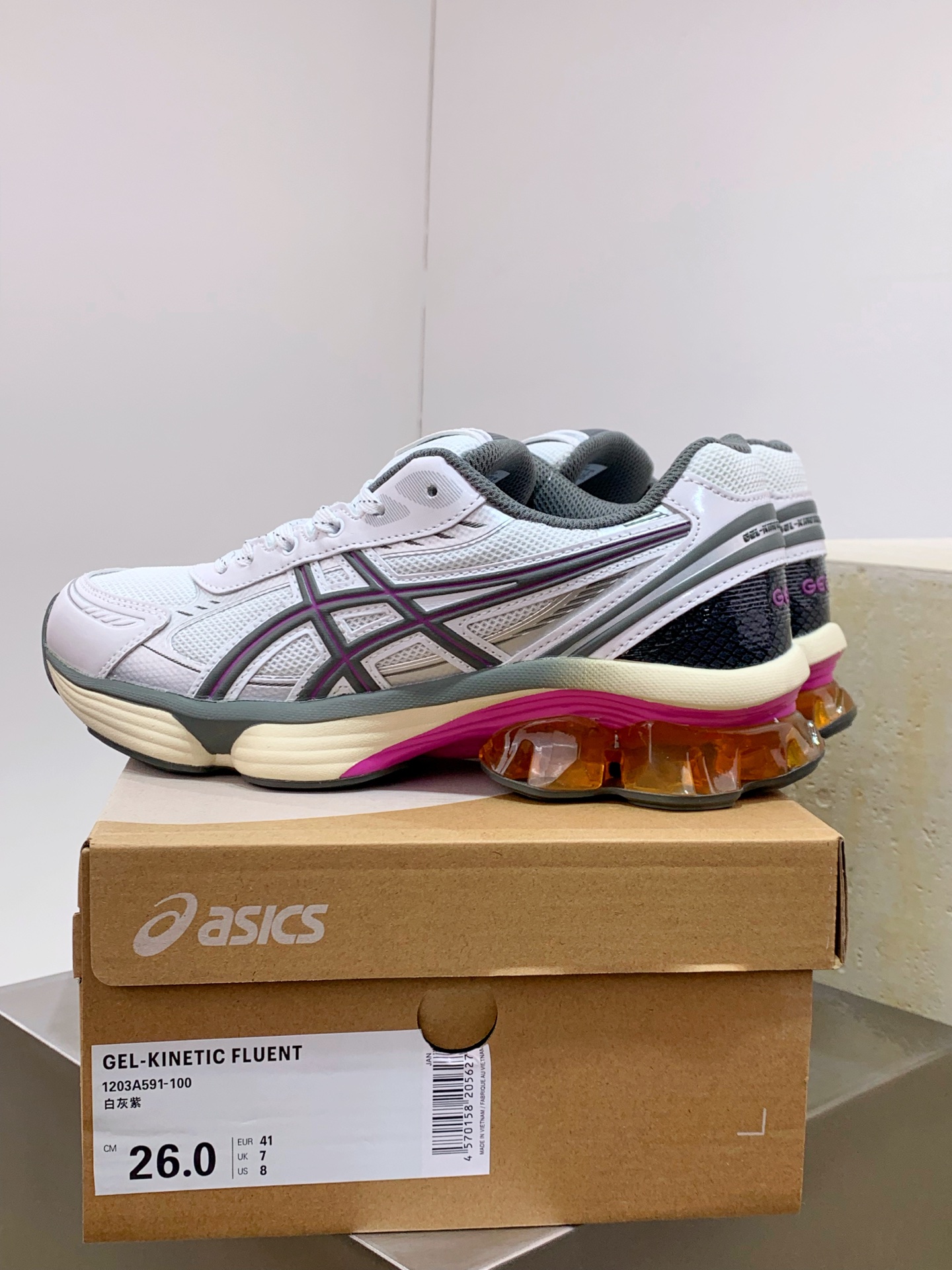 Asics Running Shoes Breathable L-s