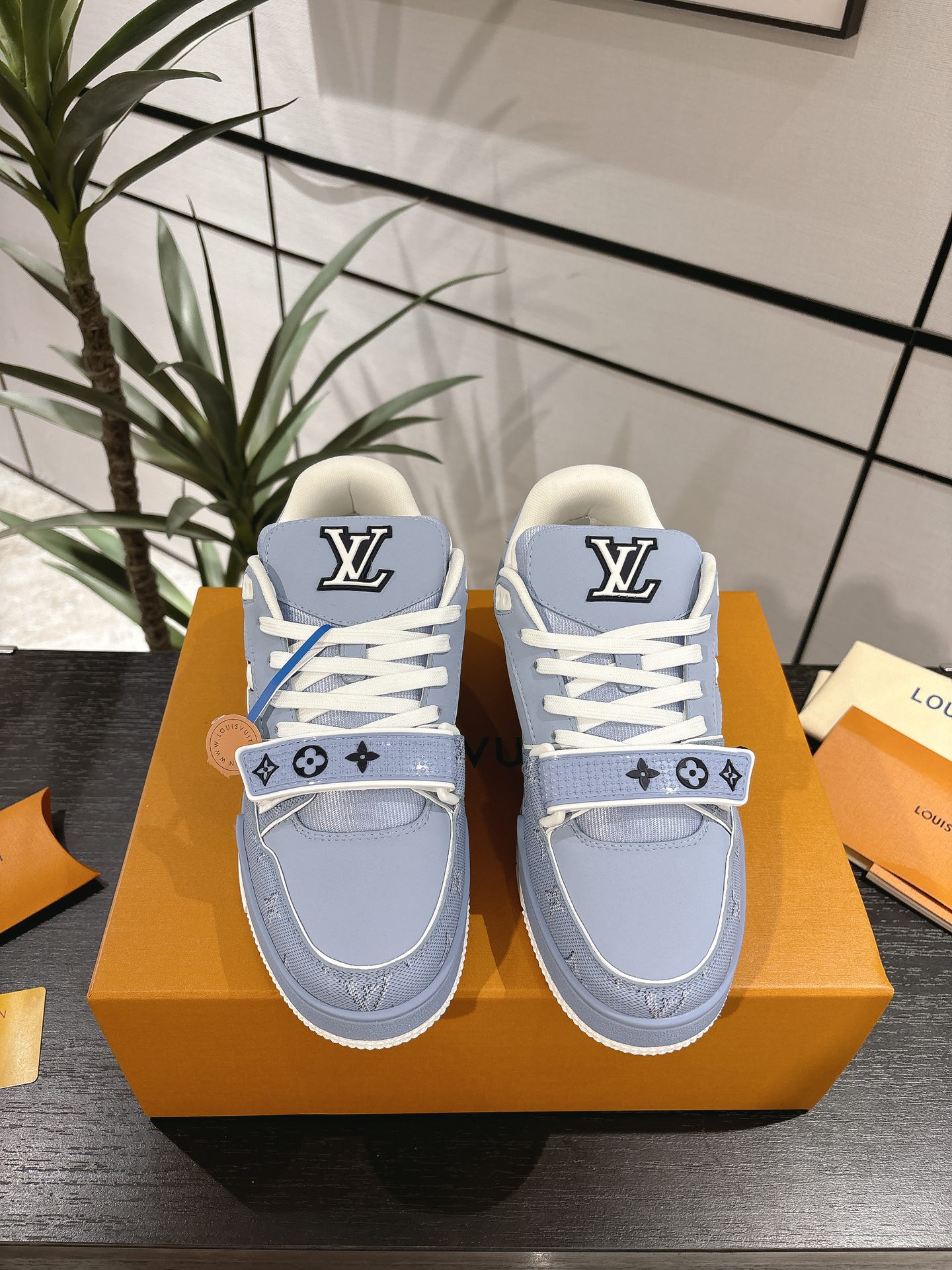 Louis Vuitton Male Board Shoes Breathable M-l-s
