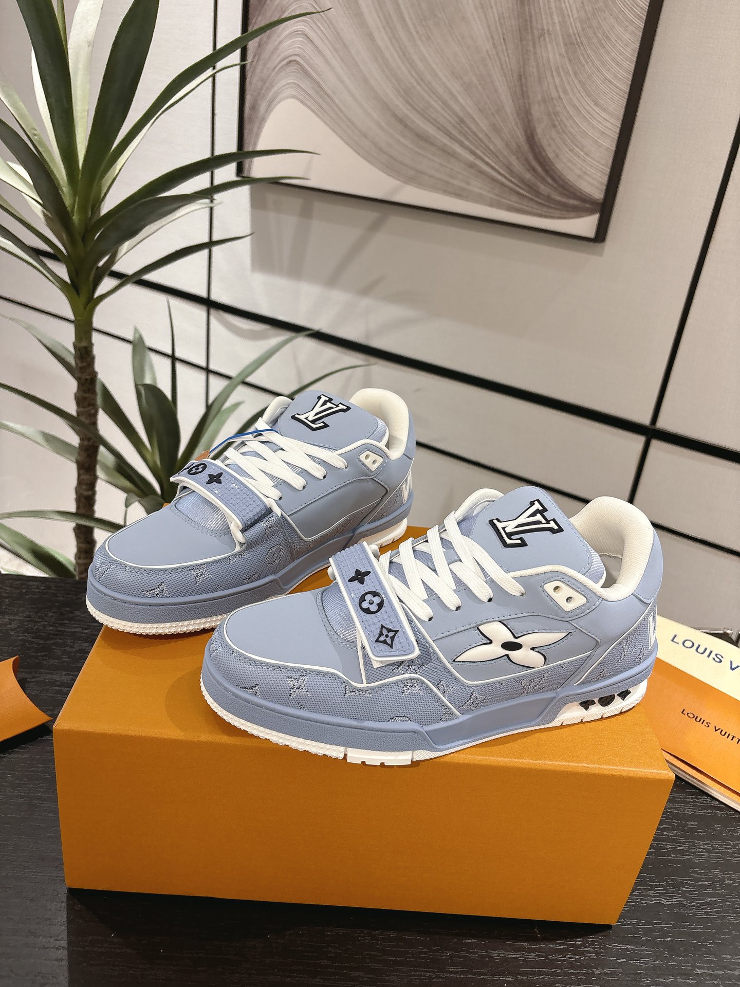 Louis Vuitton Male Board Shoes Breathable M-l-s