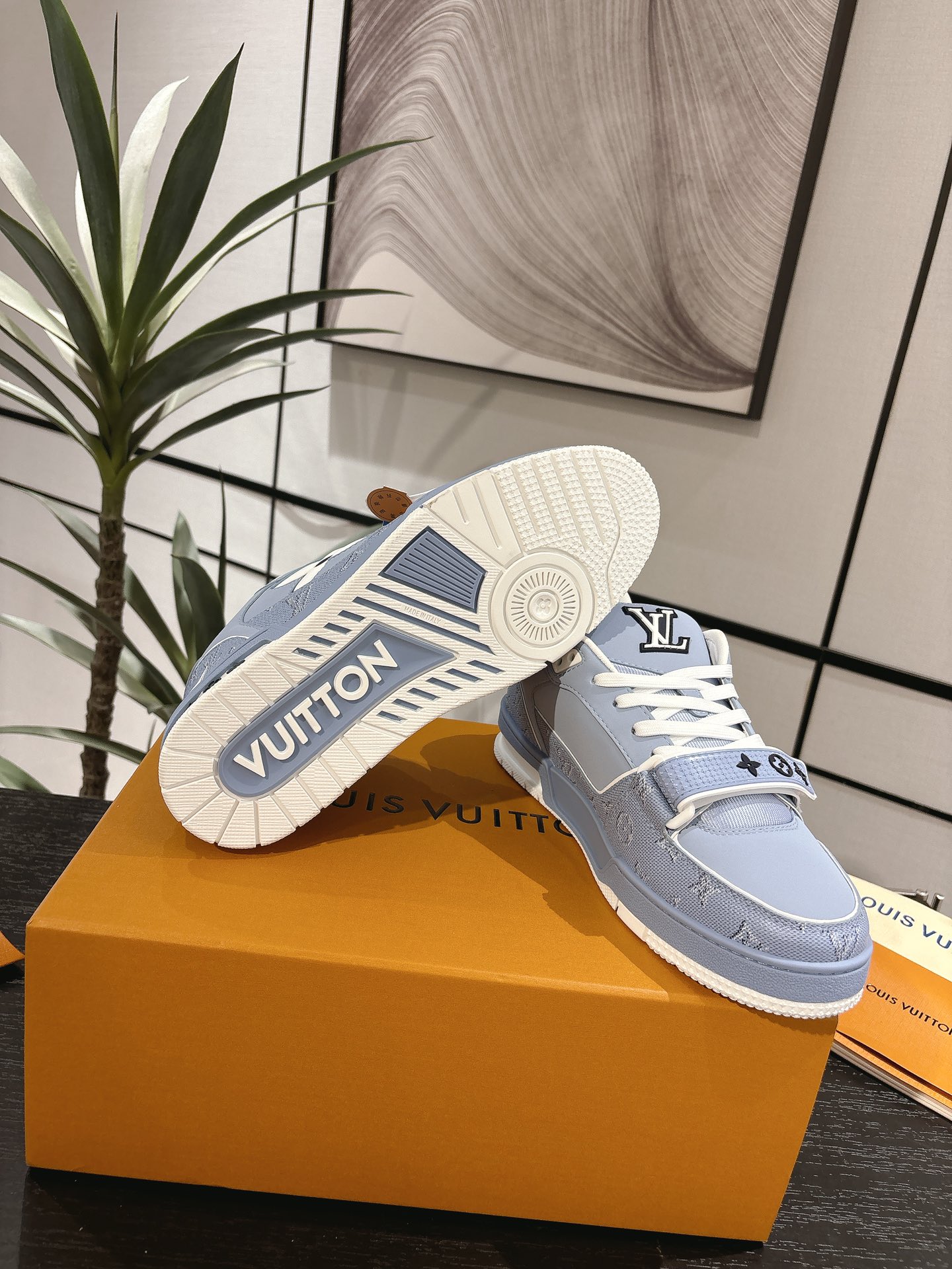 Louis Vuitton Male Board Shoes Breathable M-l-s