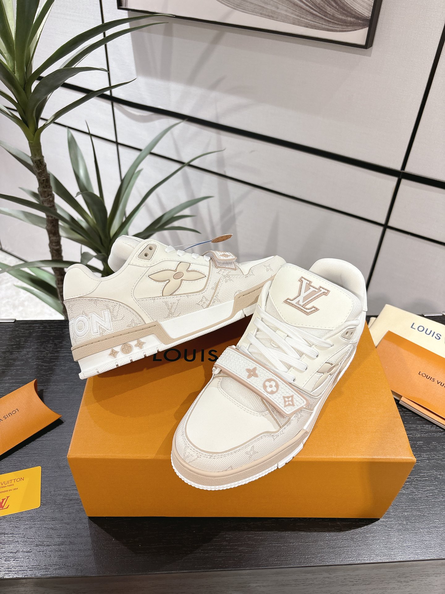 Louis Vuitton Male Board Shoes Breathable M-l-s