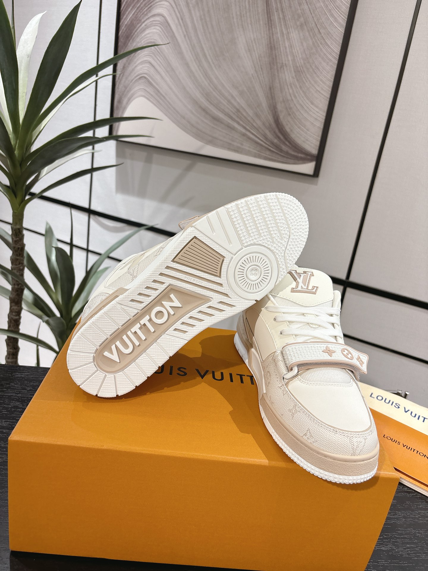 Louis Vuitton Male Board Shoes Breathable M-l-s