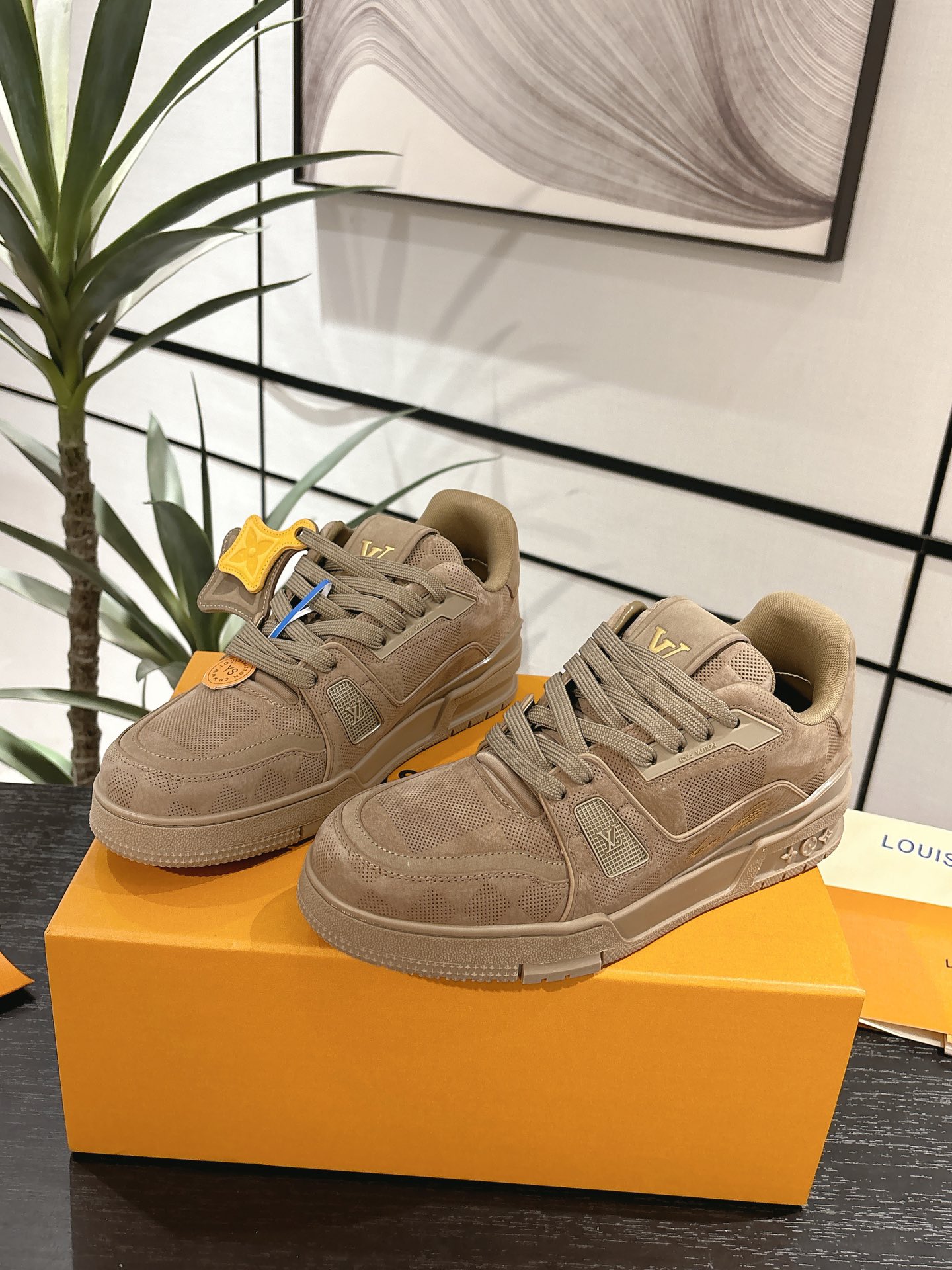 Louis Vuitton Male Board Shoes Breathable M-l-s