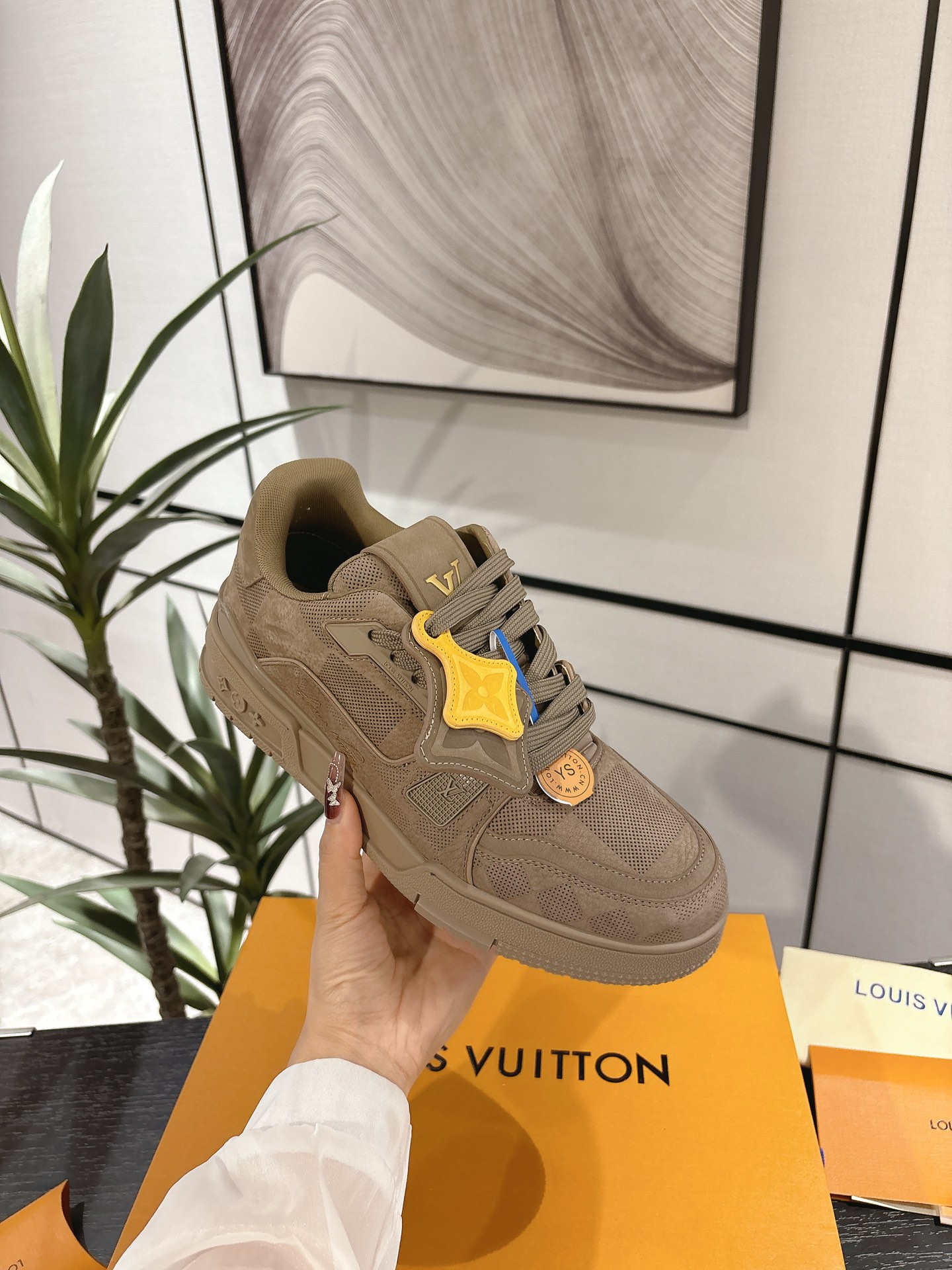 Louis Vuitton Male Board Shoes Breathable M-l-s