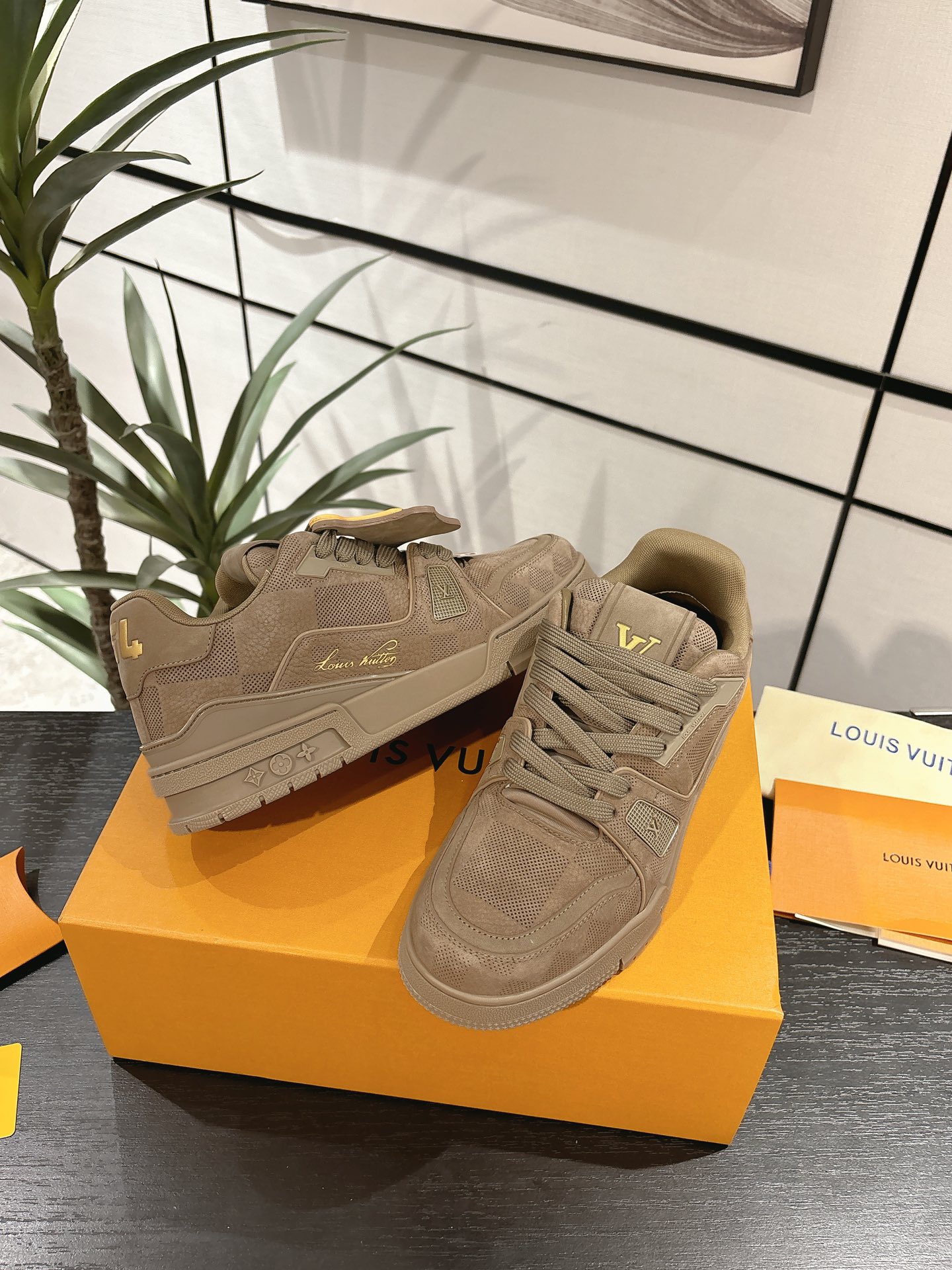 Louis Vuitton Male Board Shoes Breathable M-l-s