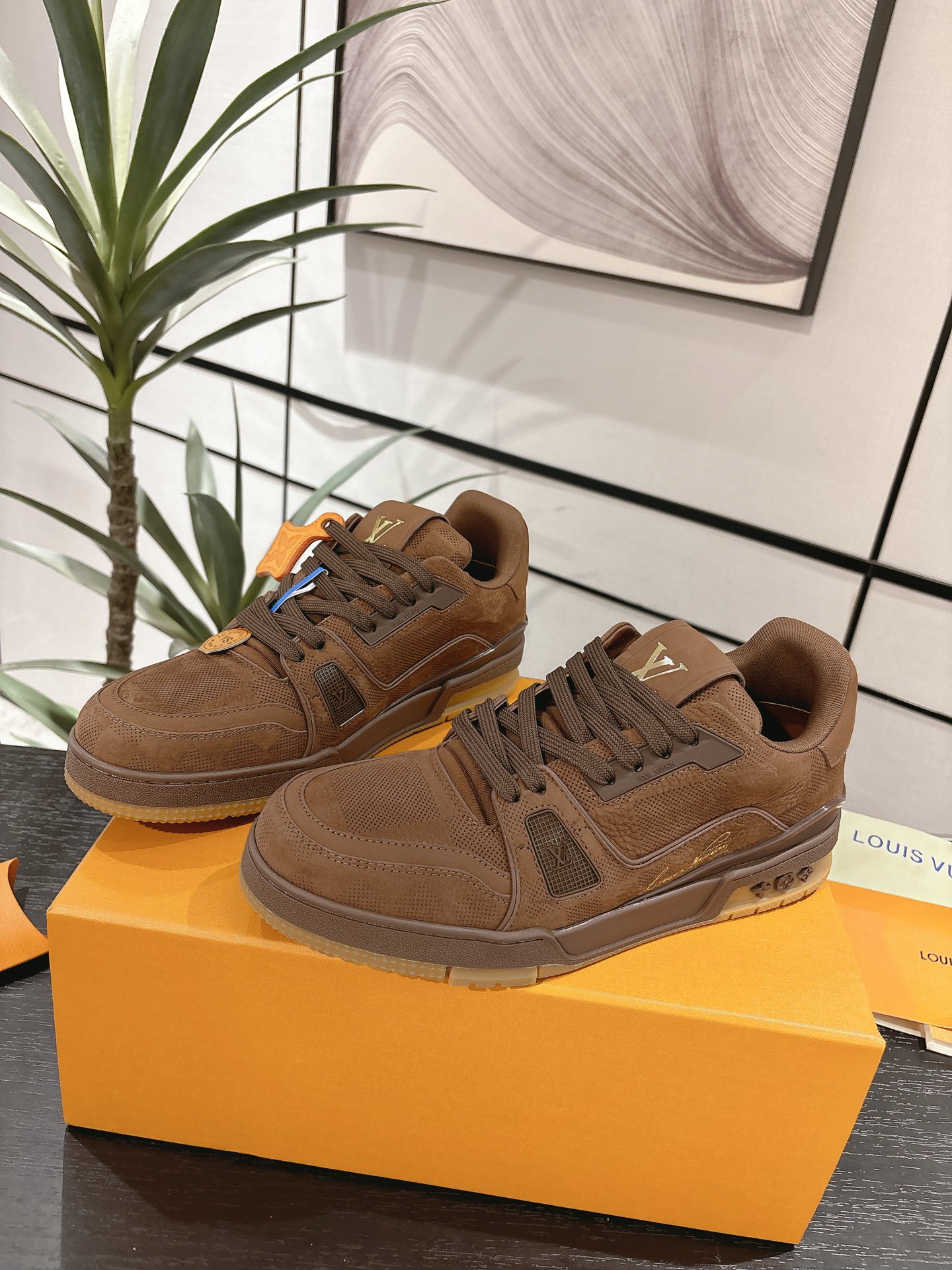 Louis Vuitton Male Board Shoes Breathable M-l-s