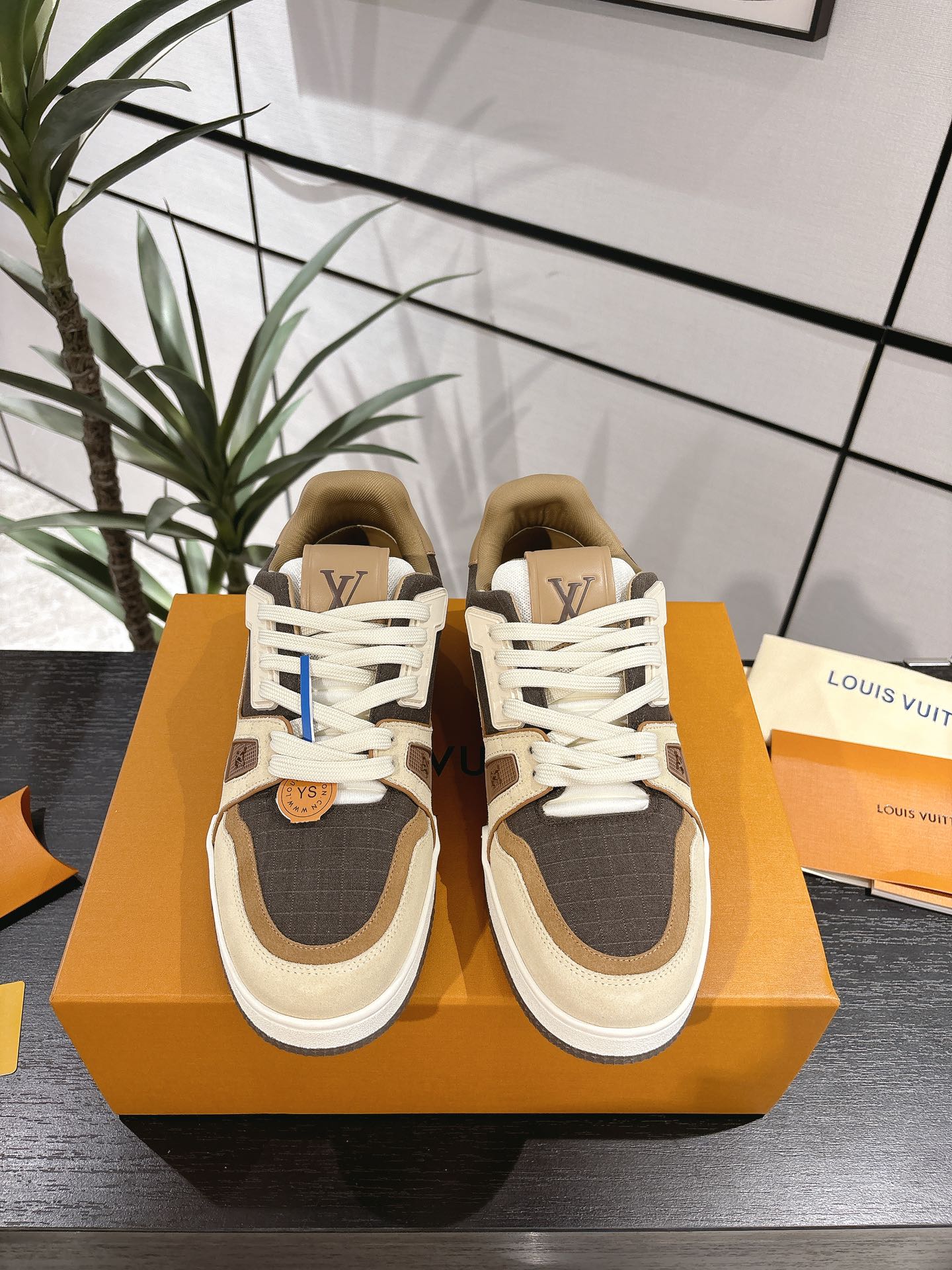 Louis Vuitton Male Board Shoes Breathable M-l-s