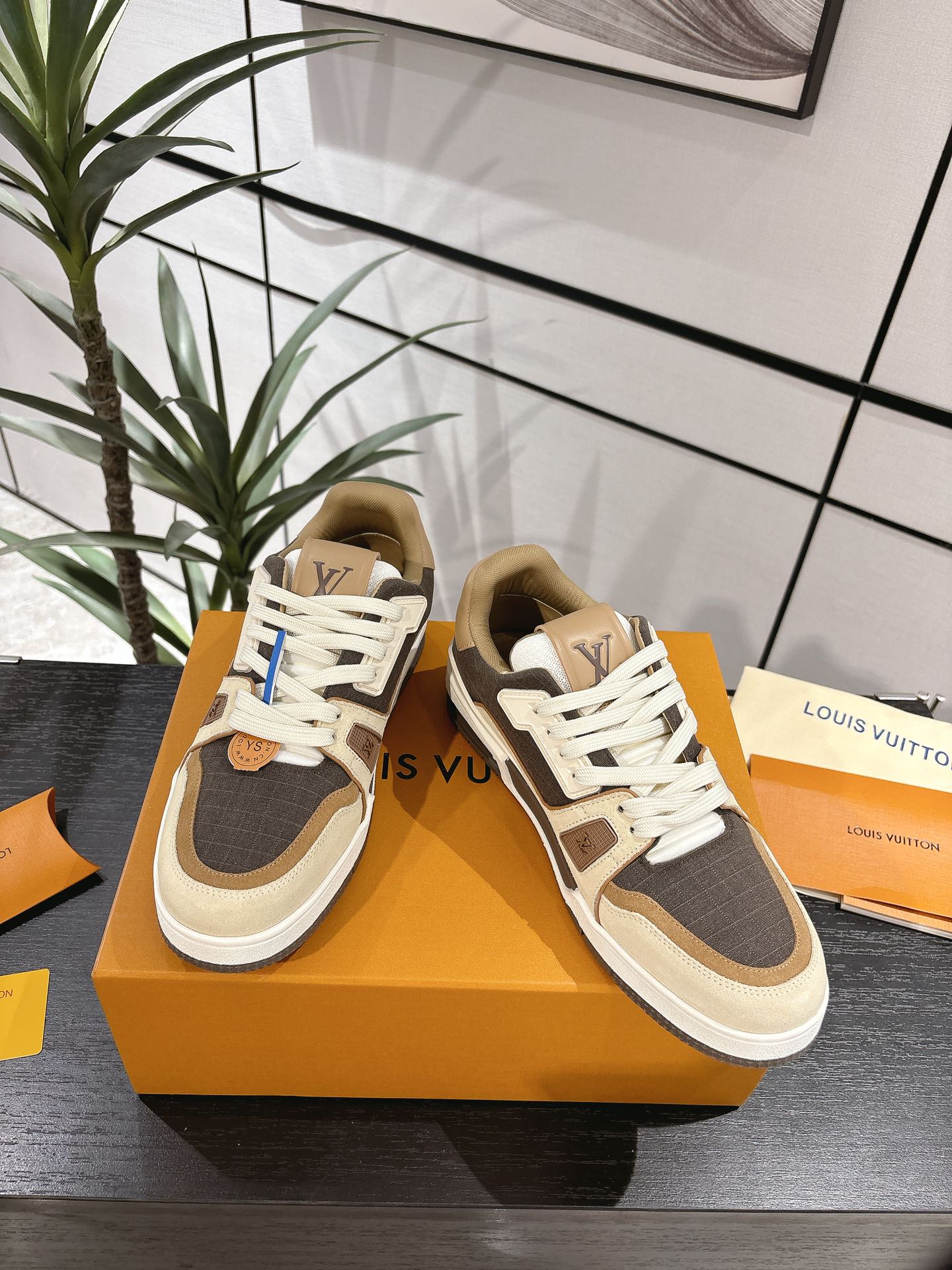 Louis Vuitton Male Board Shoes Breathable M-l-s