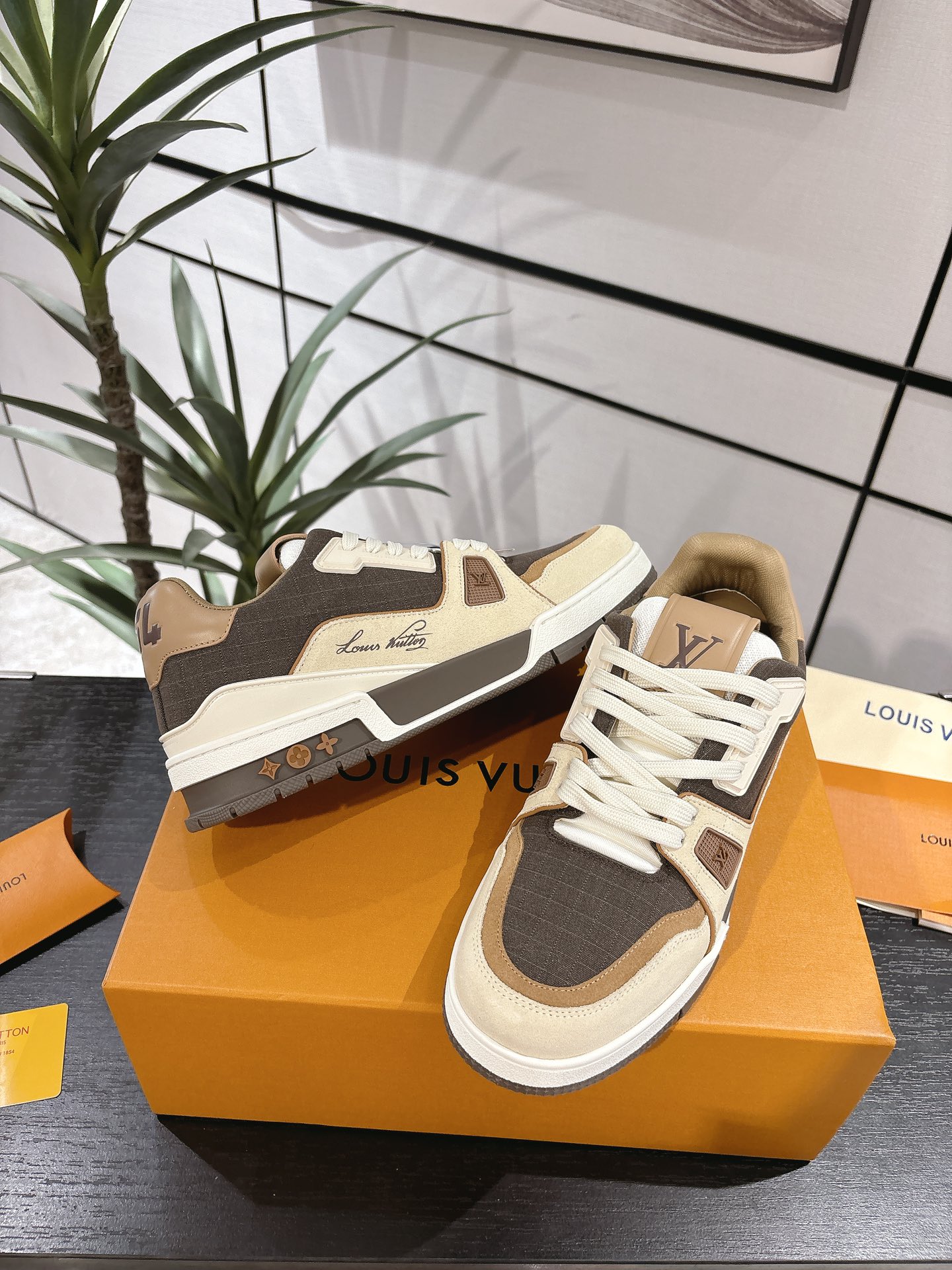 Louis Vuitton Male Board Shoes Breathable M-l-s