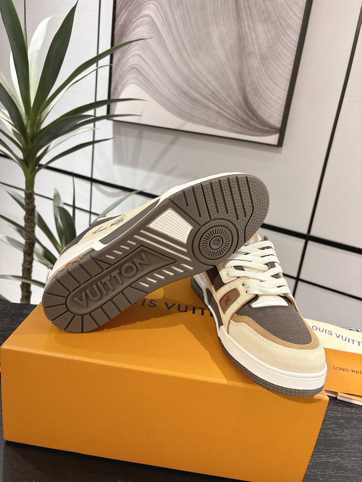 Louis Vuitton Male Board Shoes Breathable M-l-s