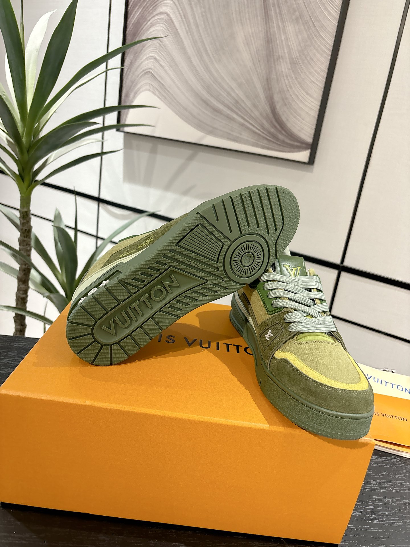 Louis Vuitton Male Board Shoes Breathable M-l-s