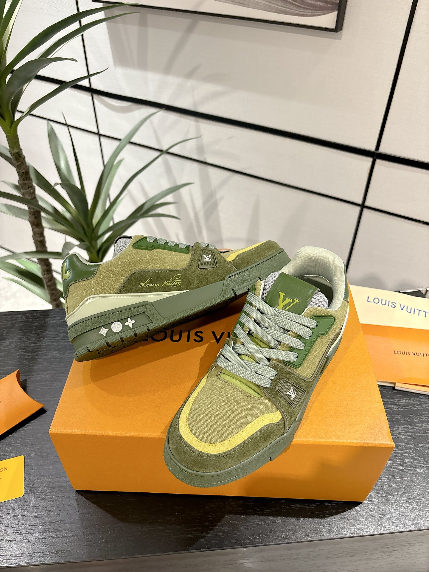 Louis Vuitton Male Board Shoes Breathable M-l-s