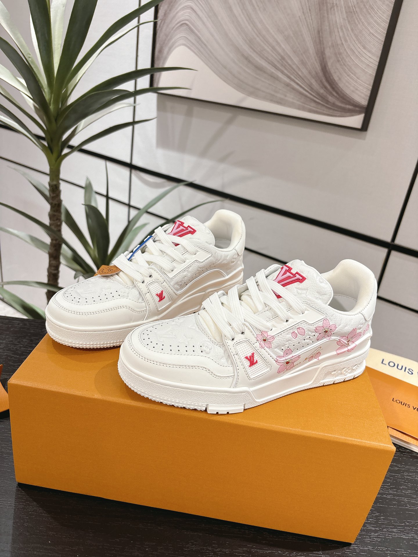 Louis Vuitton Male Board Shoes Breathable M-l-s