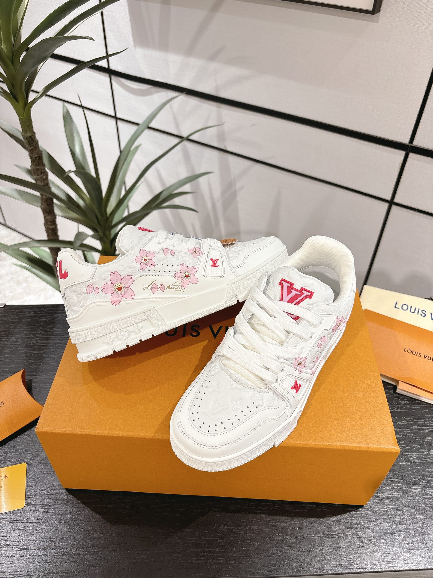 Louis Vuitton Male Board Shoes Breathable M-l-s