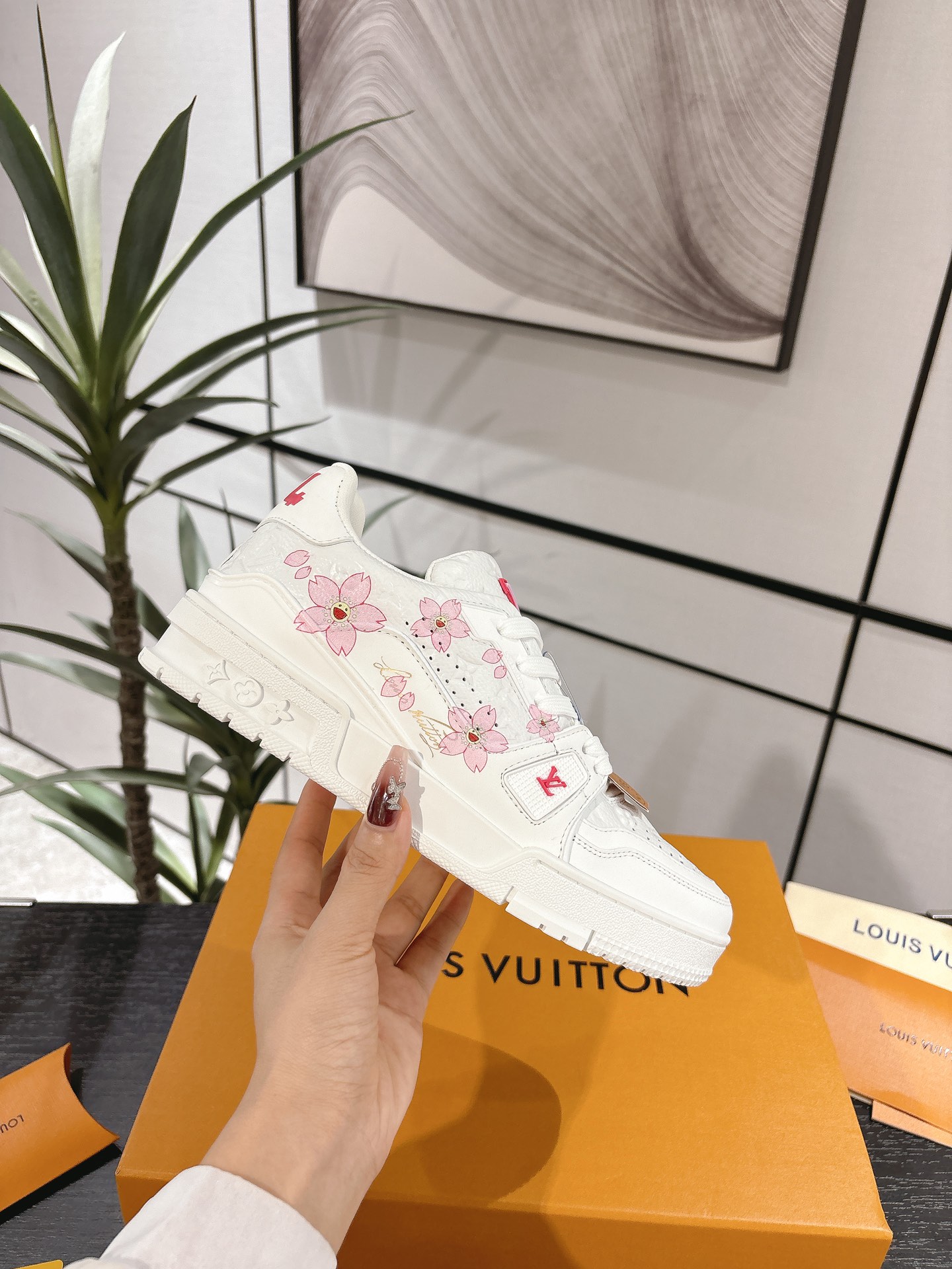 Louis Vuitton Male Board Shoes Breathable M-l-s