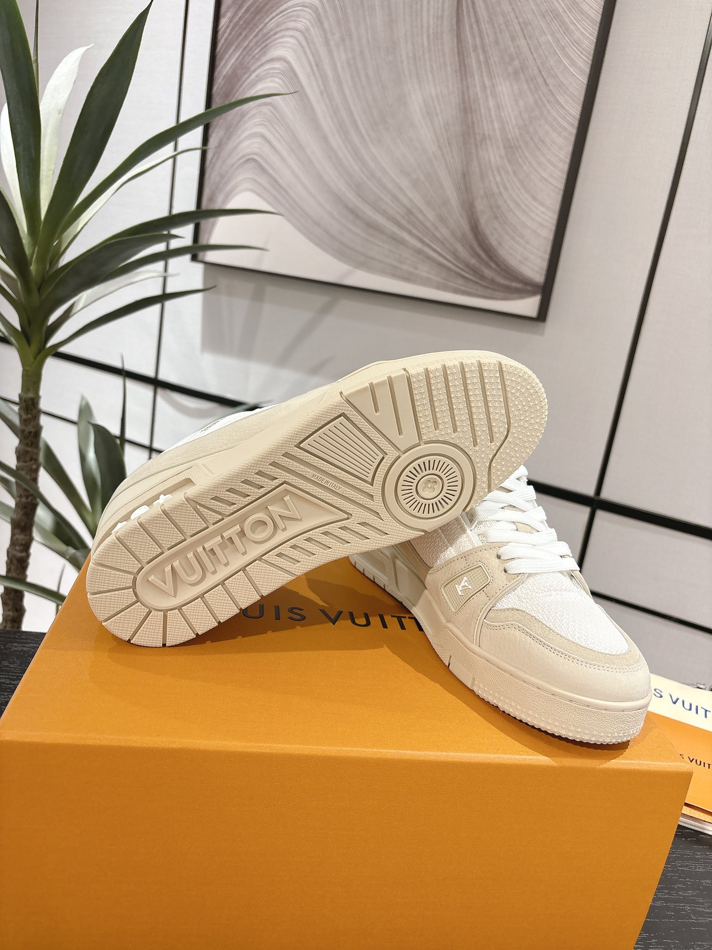 Louis Vuitton Male Board Shoes Breathable M-l-s