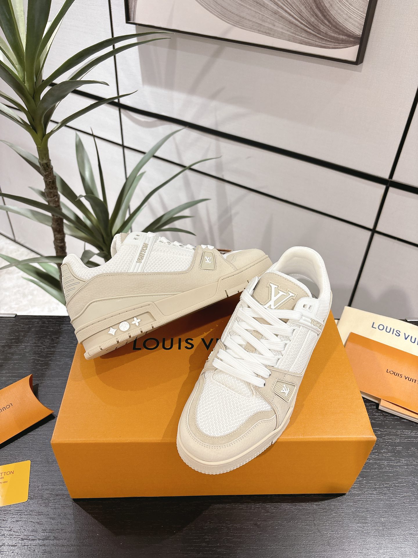 Louis Vuitton Male Board Shoes Breathable M-l-s