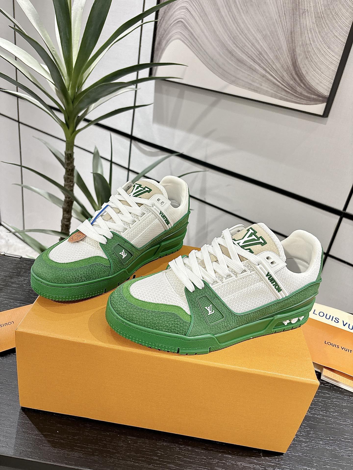 Louis Vuitton Male Board Shoes Breathable M-l-s