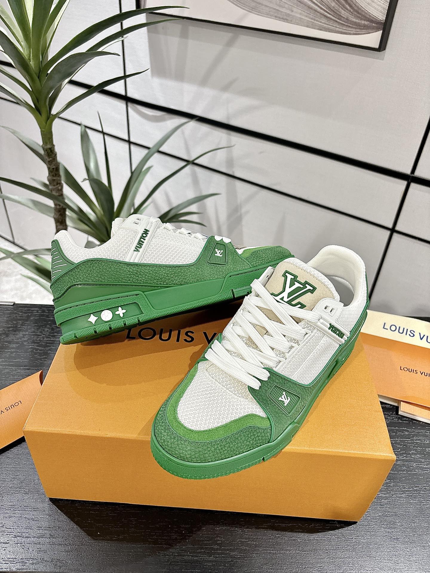 Louis Vuitton Male Board Shoes Breathable M-l-s