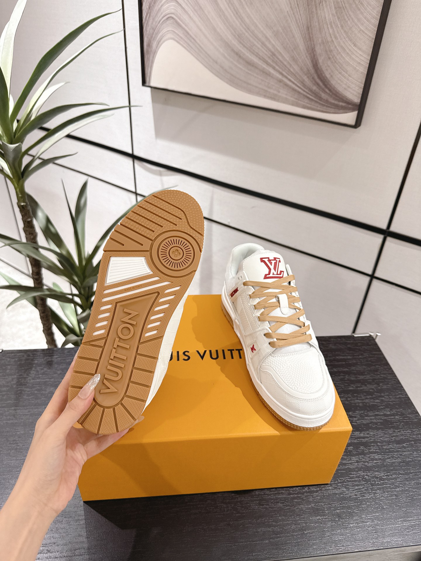 Louis Vuitton Male Board Shoes Breathable M-l-s