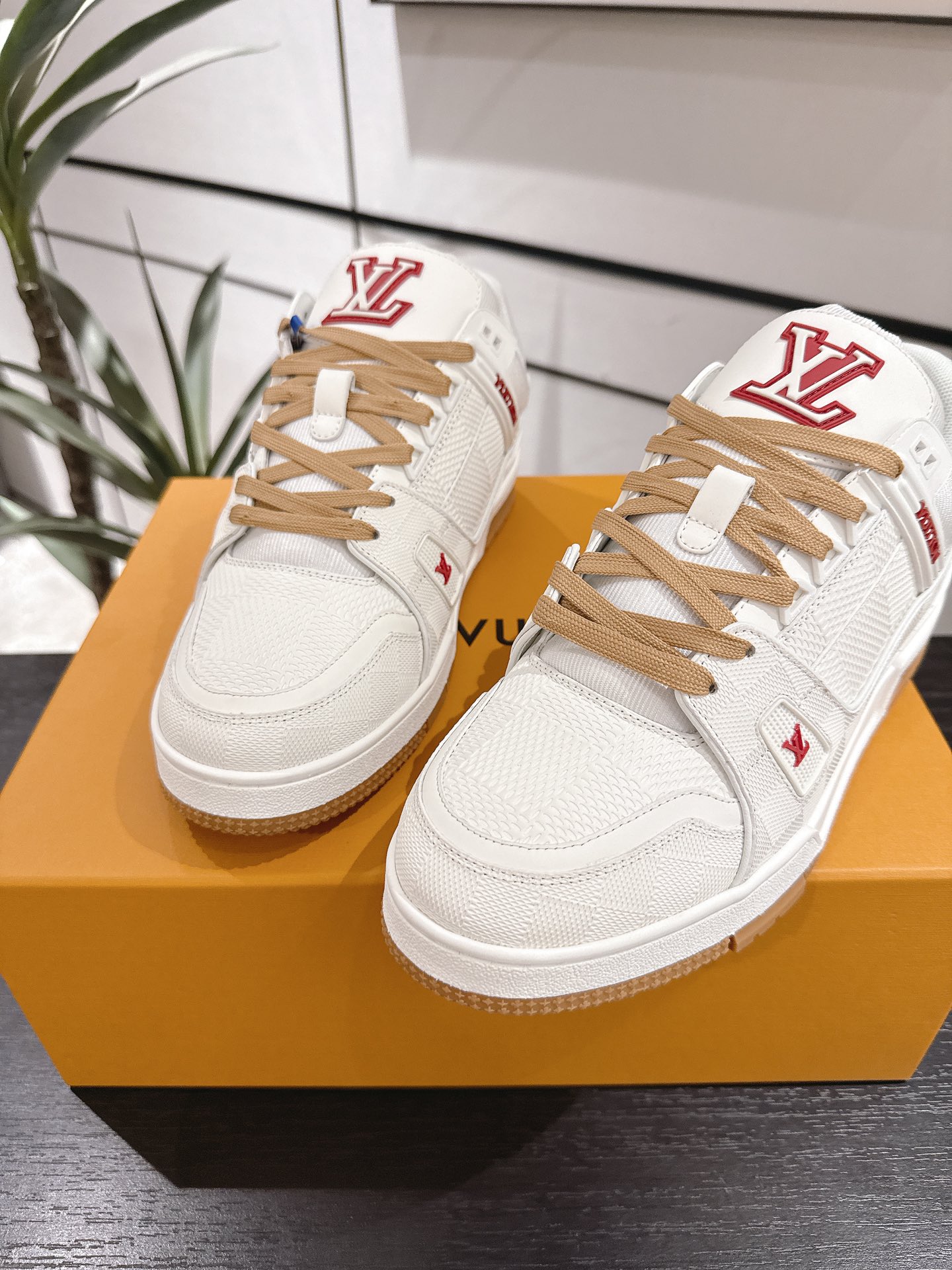 Louis Vuitton Male Board Shoes Breathable M-l-s