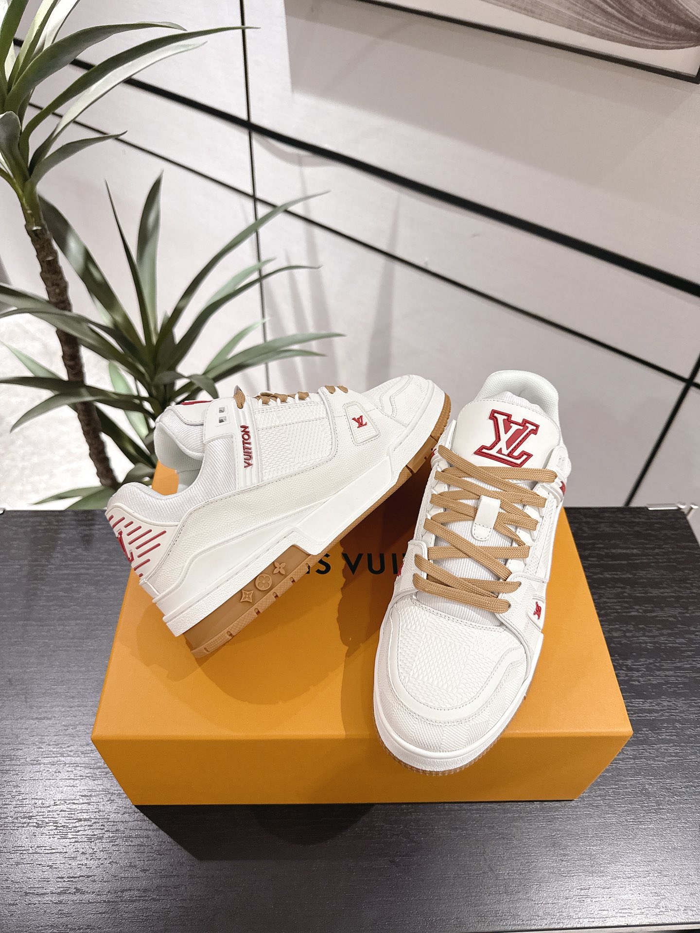 Louis Vuitton Male Board Shoes Breathable M-l-s