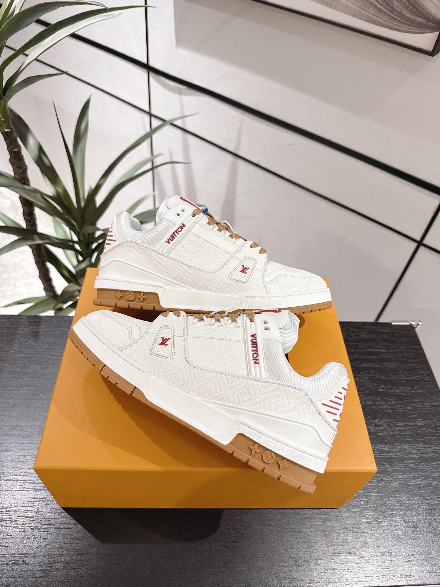 Louis Vuitton Male Board Shoes Breathable M-l-s