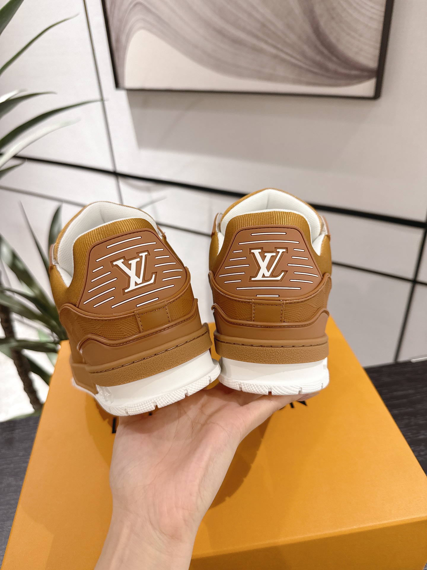 Louis Vuitton Male Board Shoes Breathable M-l-s