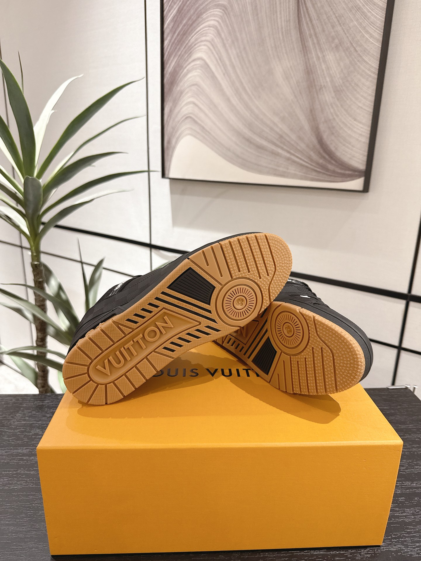 Louis Vuitton Male Board Shoes Breathable M-l-s