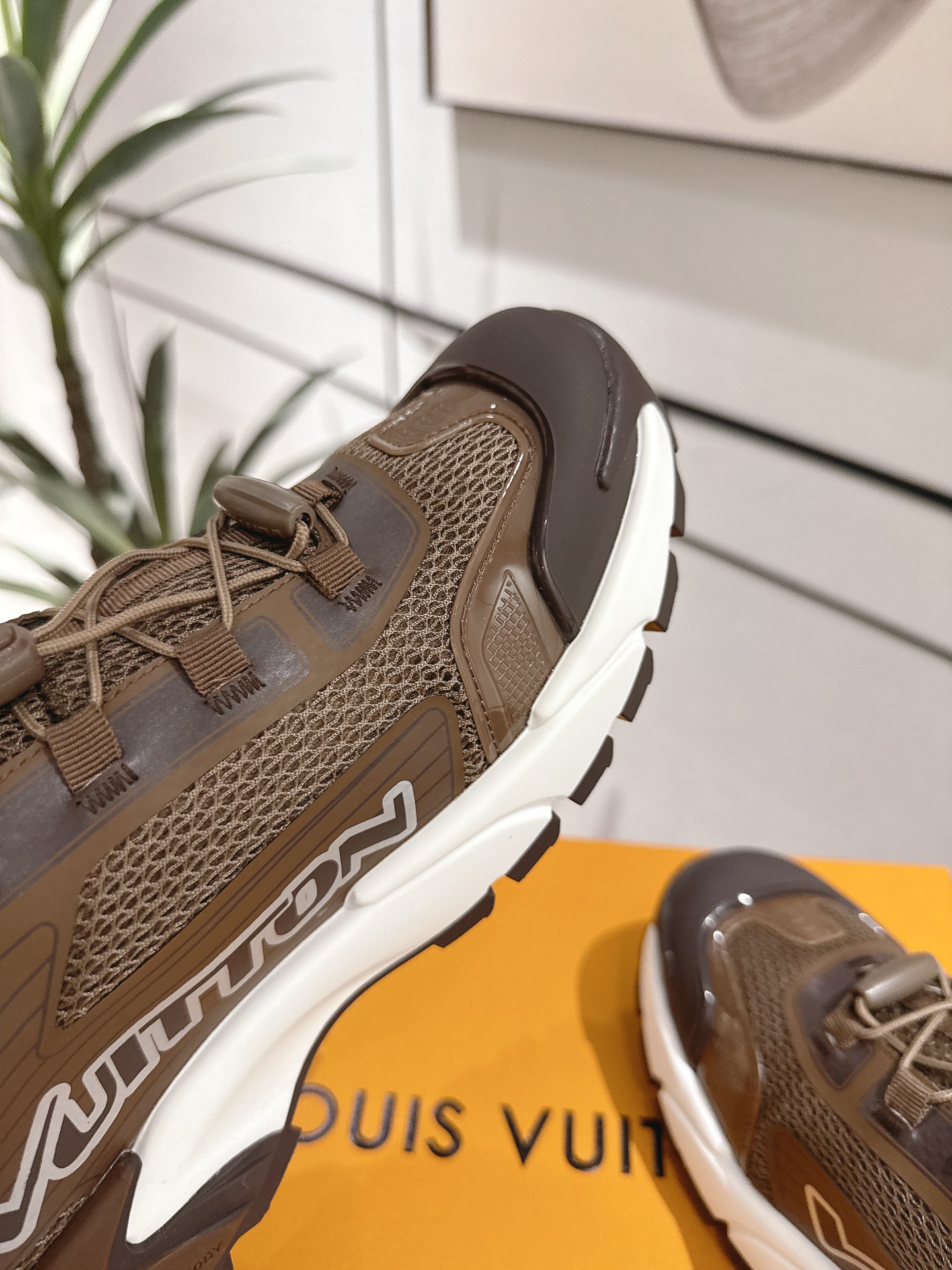 Louis Vuitton Male Running Shoes Breathable M-l-s