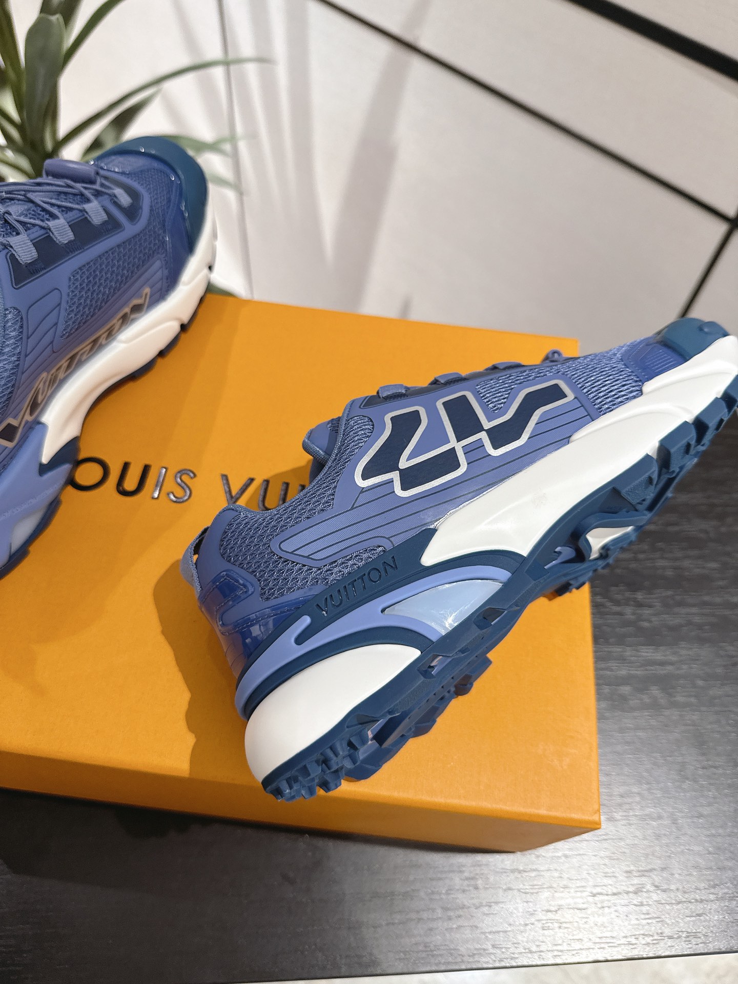 Louis Vuitton Male Running Shoes Breathable M-l-s