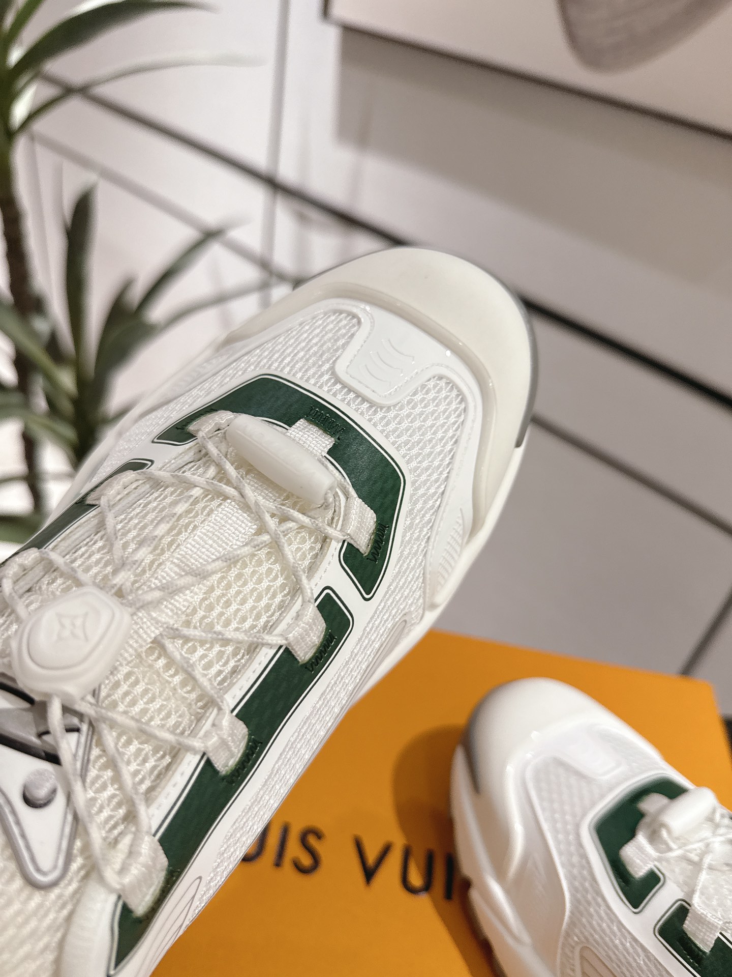 Louis Vuitton Male Running Shoes Breathable M-l-s