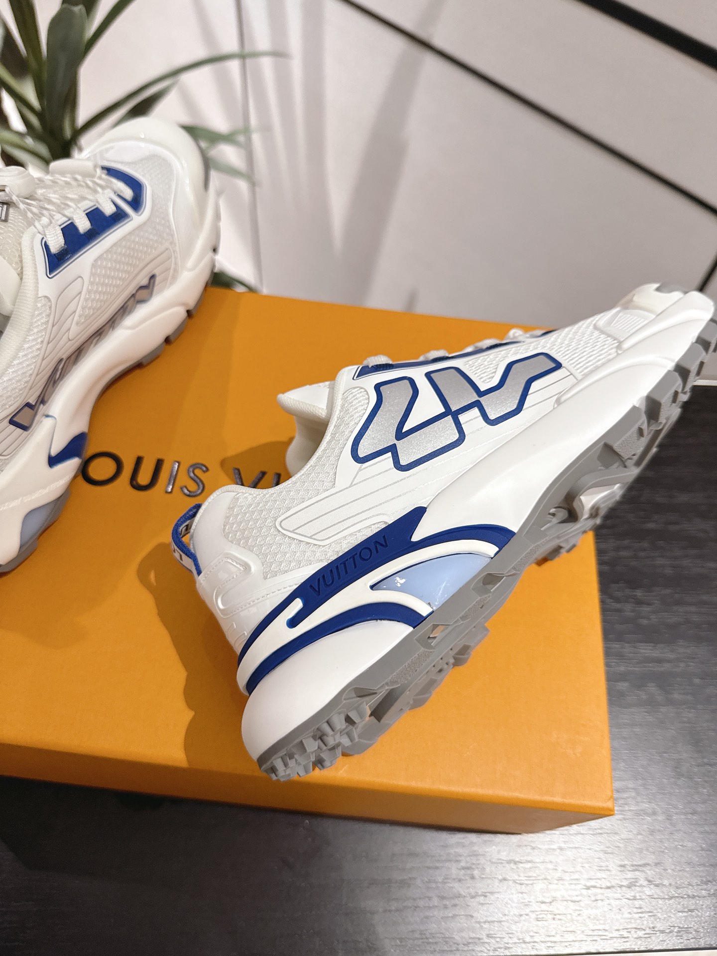 Louis Vuitton Male Running Shoes Breathable M-l-s