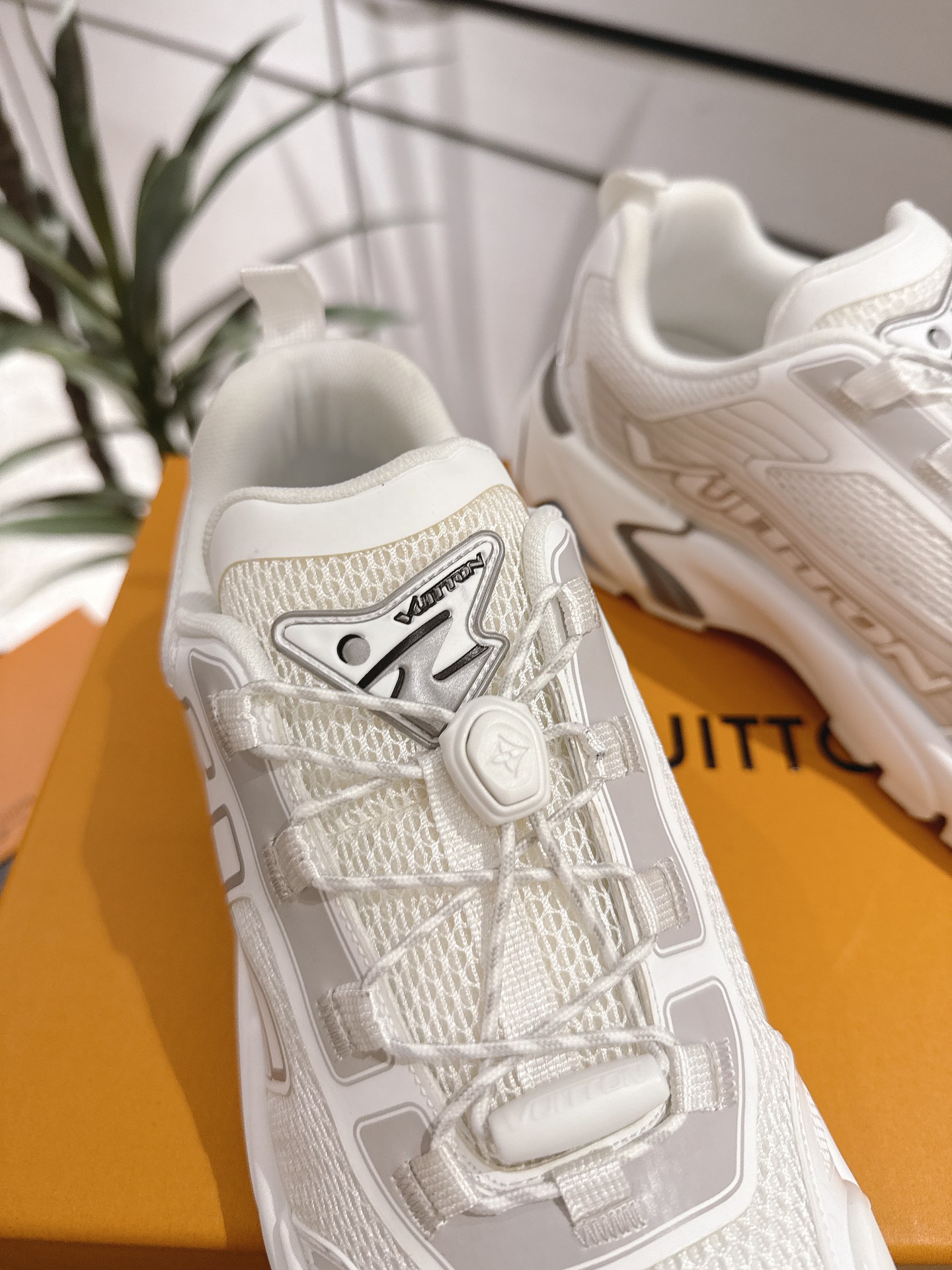 Louis Vuitton Male Running Shoes Breathable M-l-s