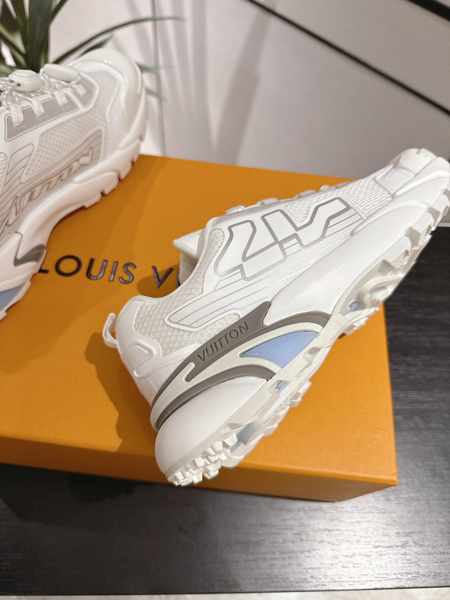 Louis Vuitton Male Running Shoes Breathable M-l-s