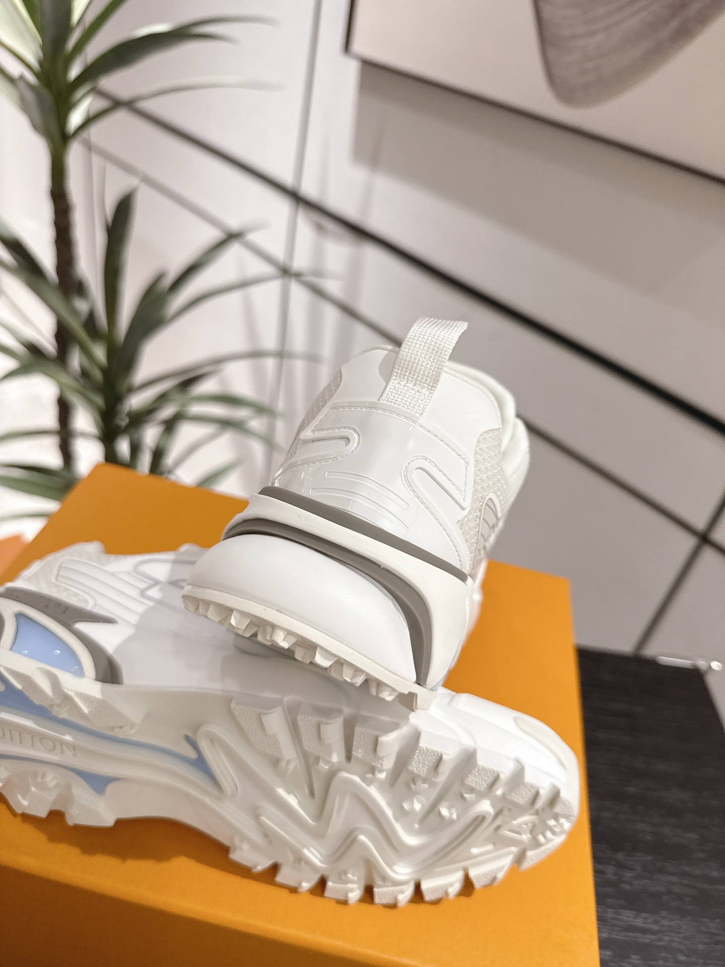 Louis Vuitton Male Running Shoes Breathable M-l-s