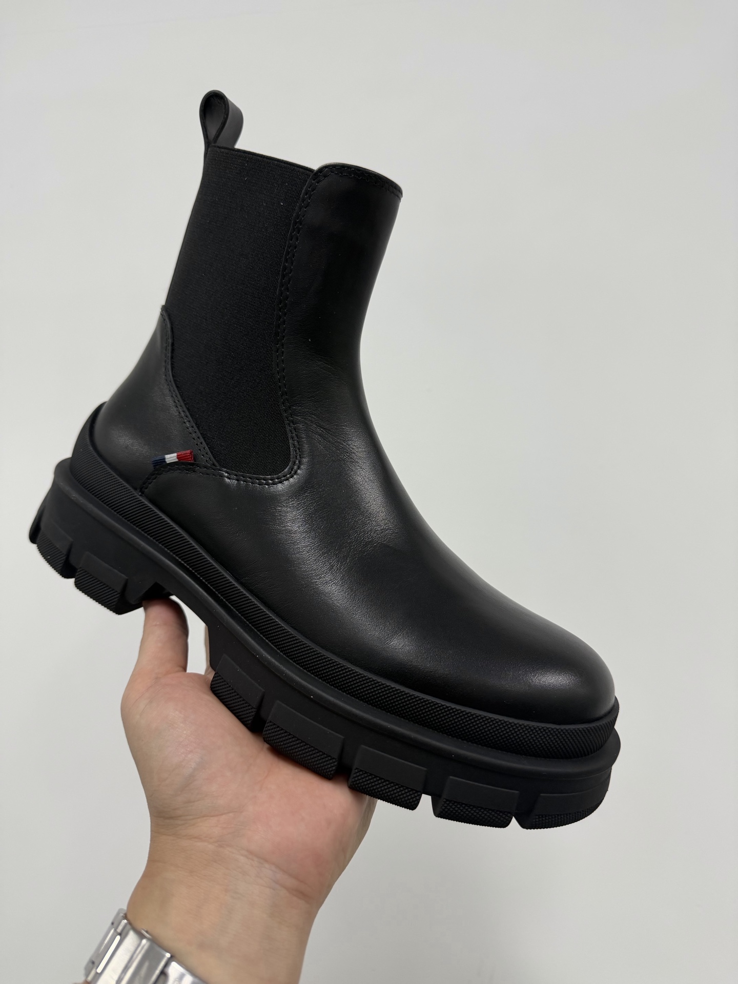 Moncler Male Leather Shoes