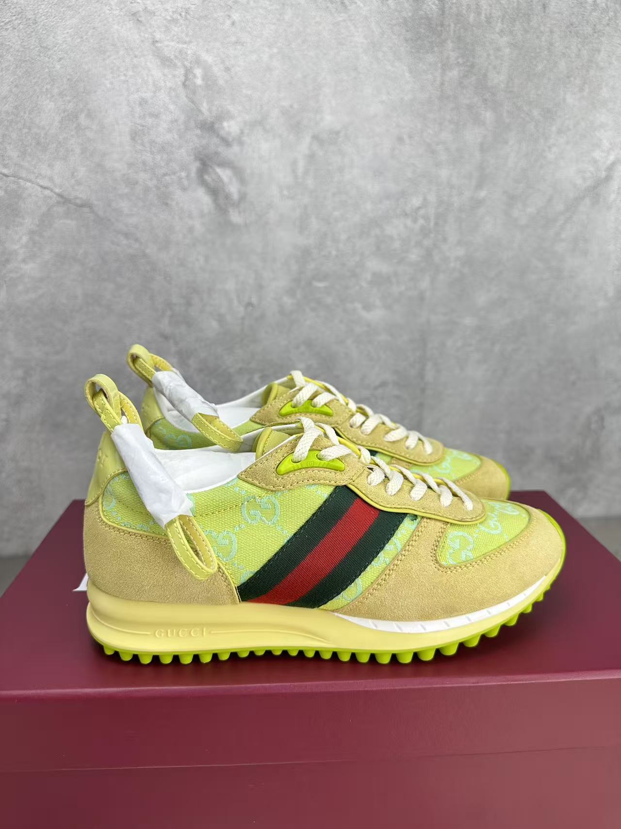 Gucci Male Sneakers Breathable M-s