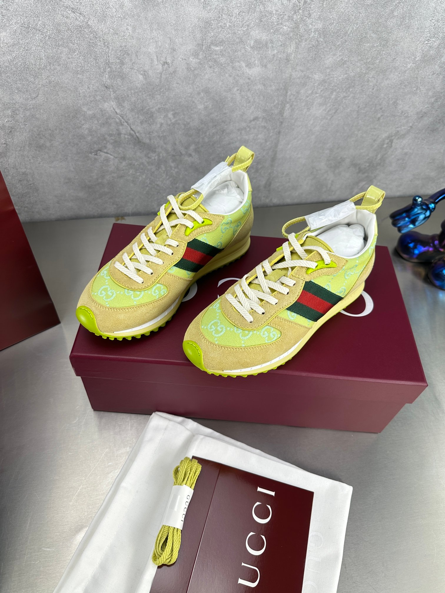 Gucci Male Sneakers Breathable M-s