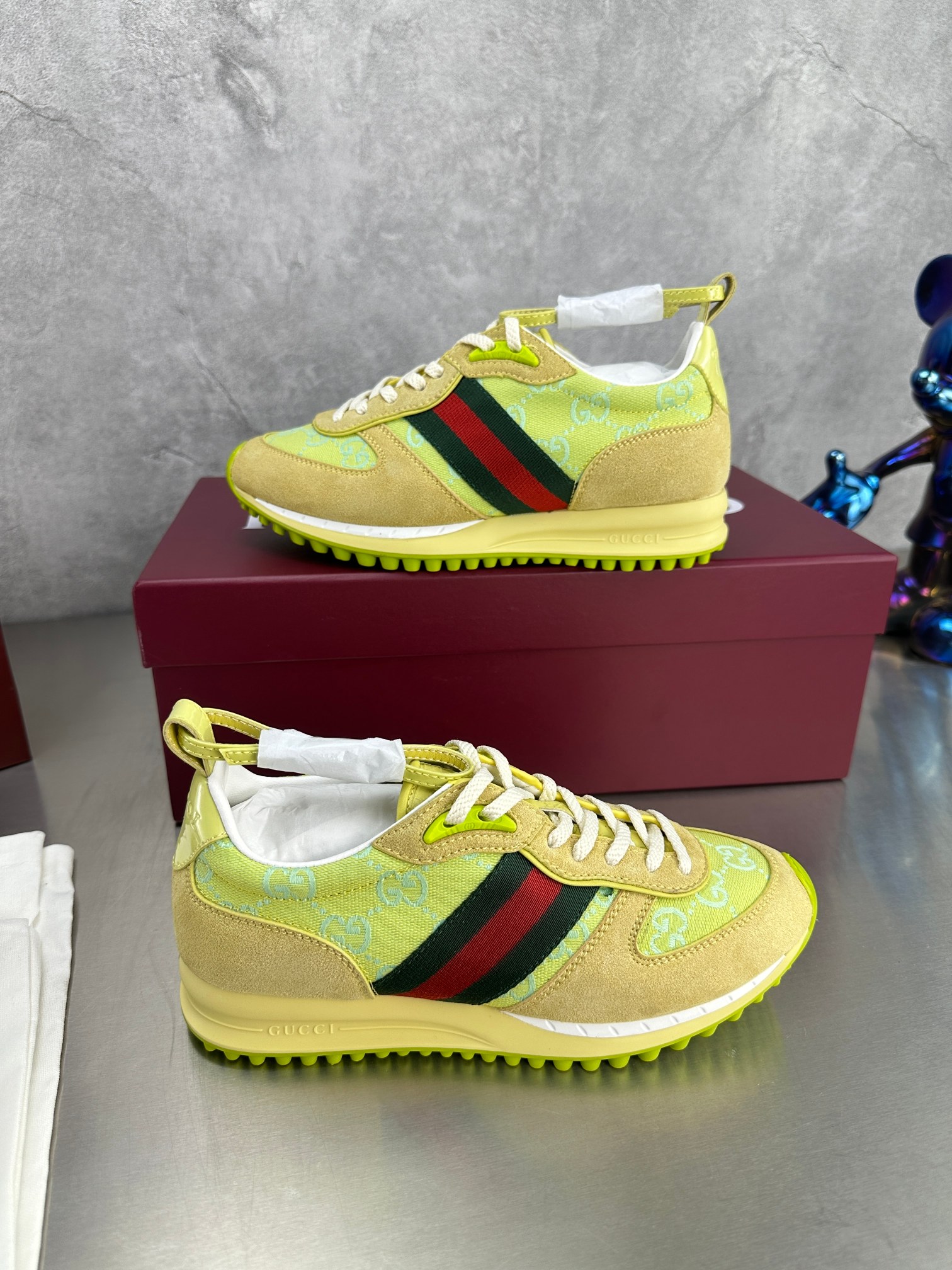 Gucci Male Sneakers Breathable M-s