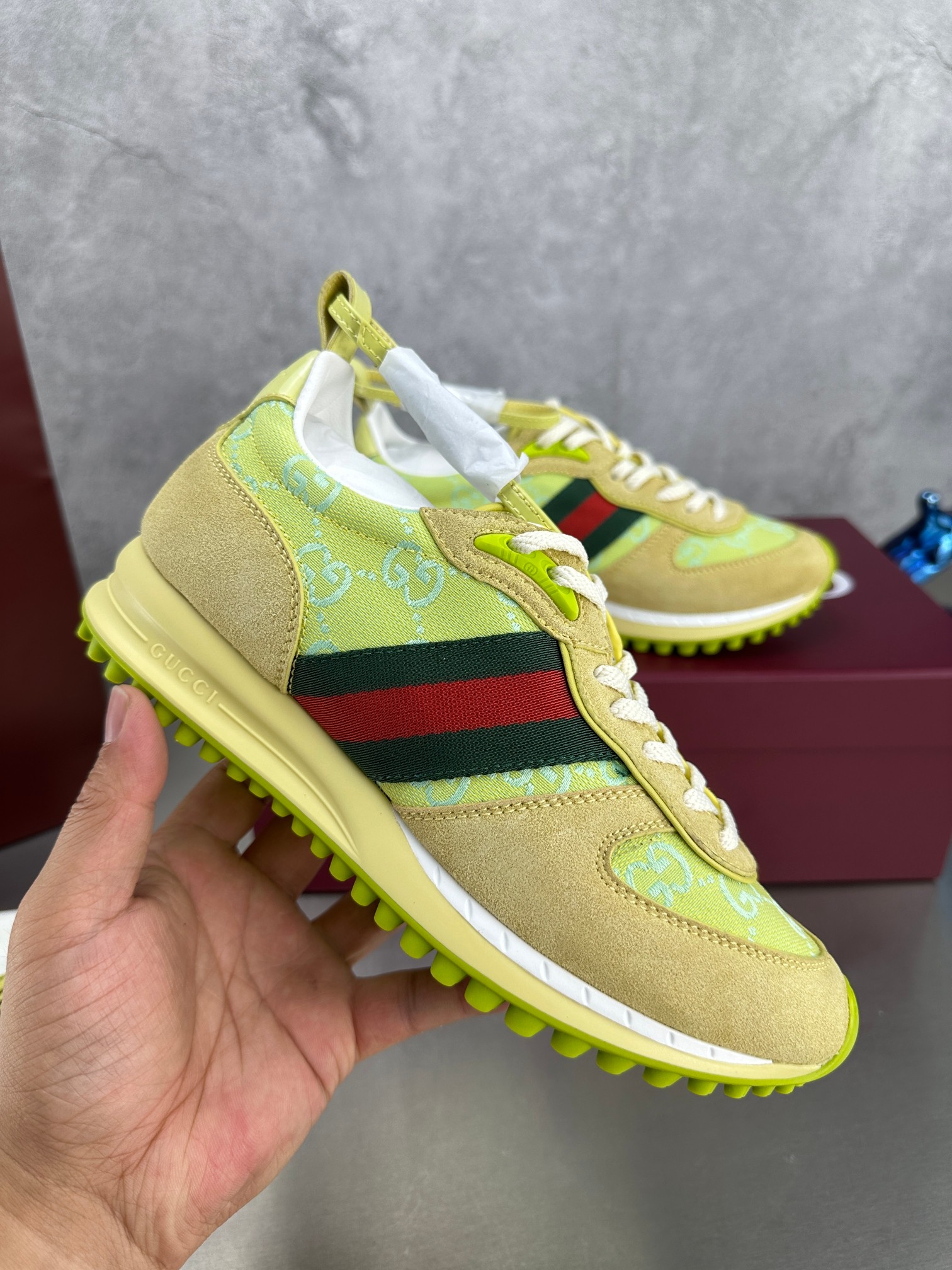 Gucci Male Sneakers Breathable M-s