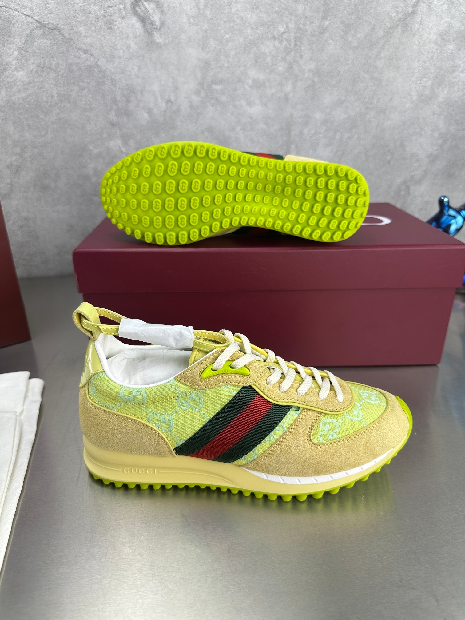 Gucci Male Sneakers Breathable M-s