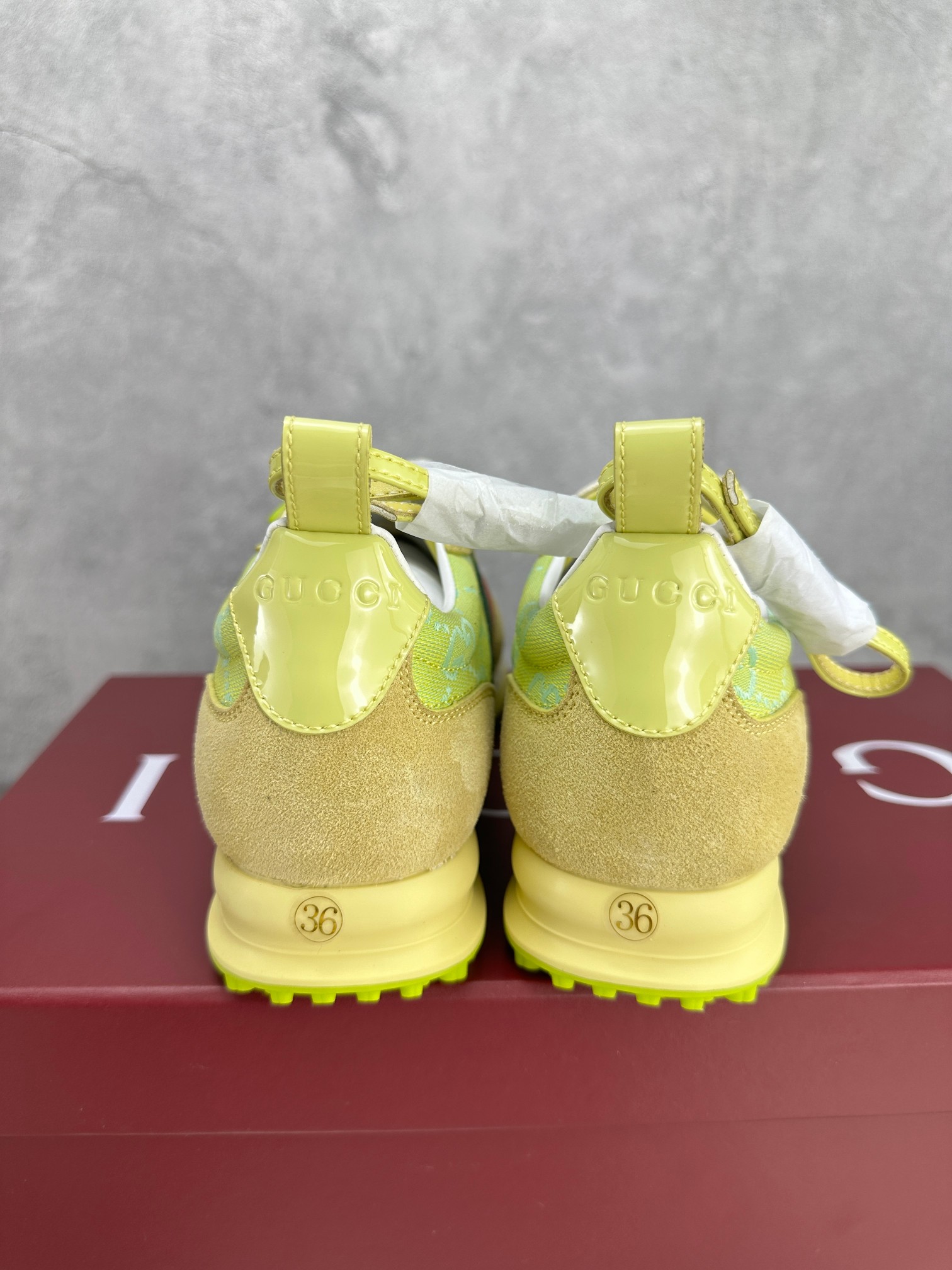 Gucci Male Sneakers Breathable M-s