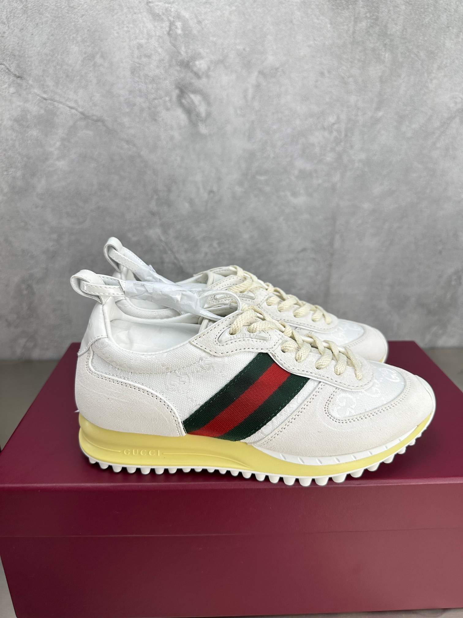 Gucci Male Sneakers Breathable M-s