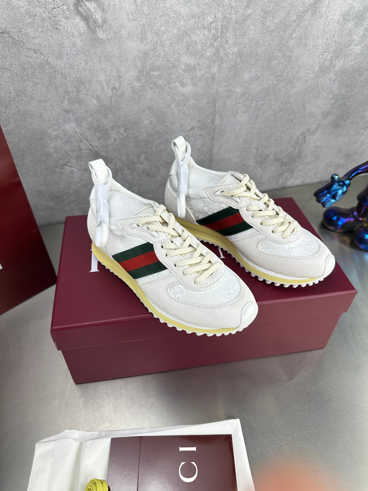 Gucci Male Sneakers Breathable M-s